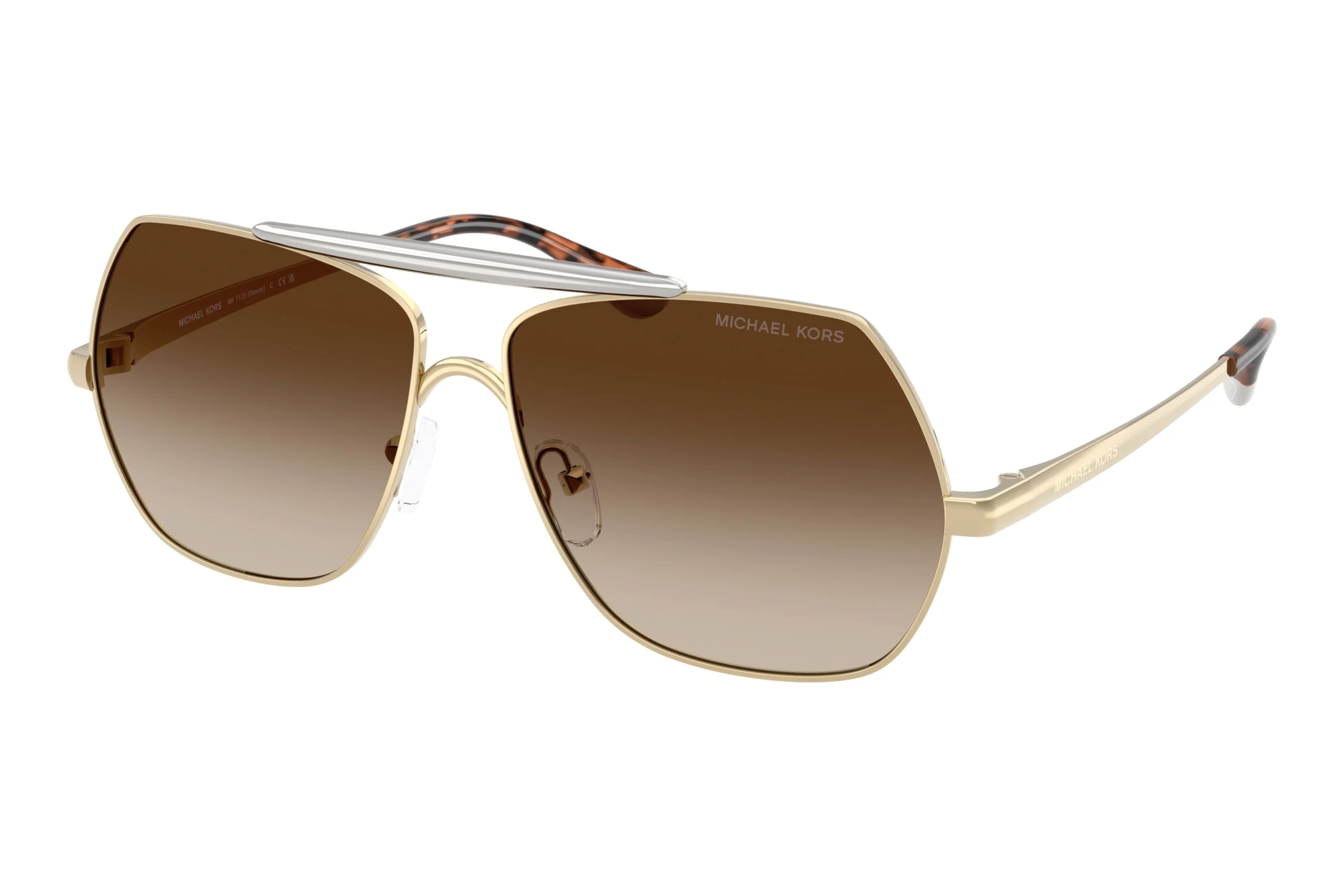 Michael Kors MK1173 101413 Smoke GradientLight Gold Michael Kors MK1173 101413 Smoke GradientLight Gold