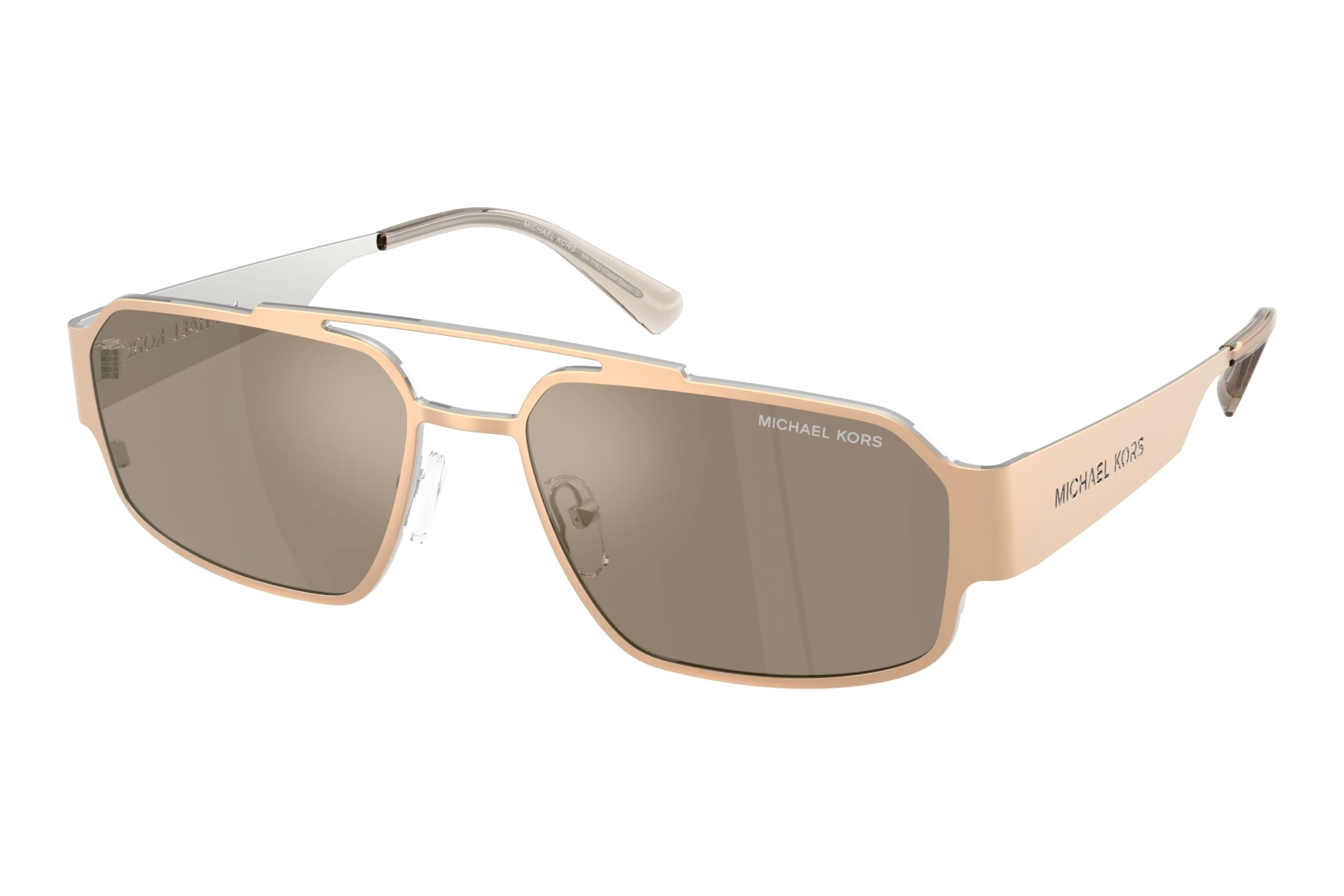 Michael Kors MK1182 10145A Brown/Silver MirrorGold Matte Michael Kors MK1182 10145A Brown/Silver MirrorGold Matte