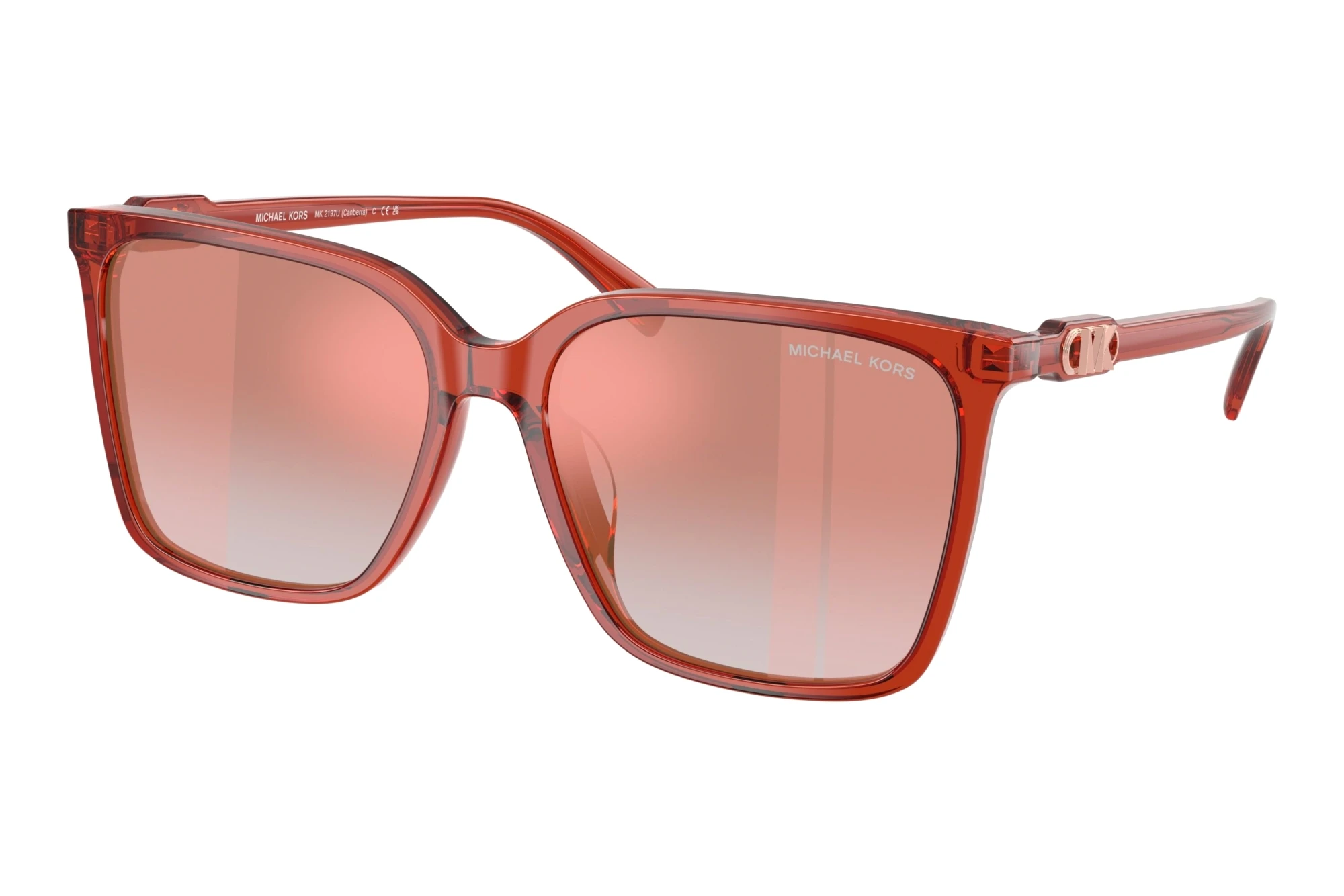 Michael Kors MK2197U 39016F Pink MirrorSoft Pink Michael Kors MK2197U 39016F Pink MirrorSoft Pink