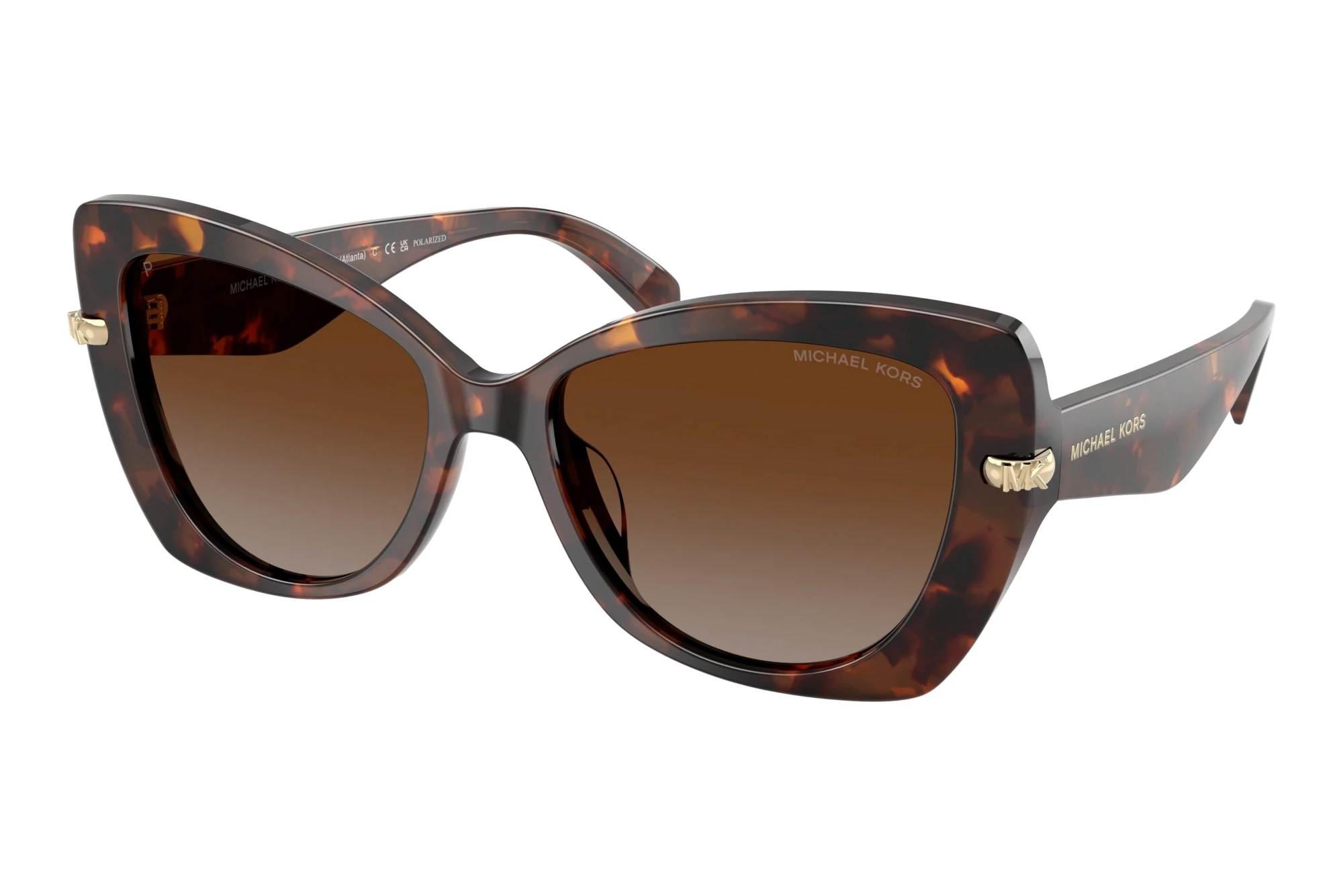 Michael Kors MK2258U 4031T5 Brown Gradient PolarizedLuggage Tortoise Michael Kors MK2258U 4031T5 Brown Gradient PolarizedLuggage Tortoise