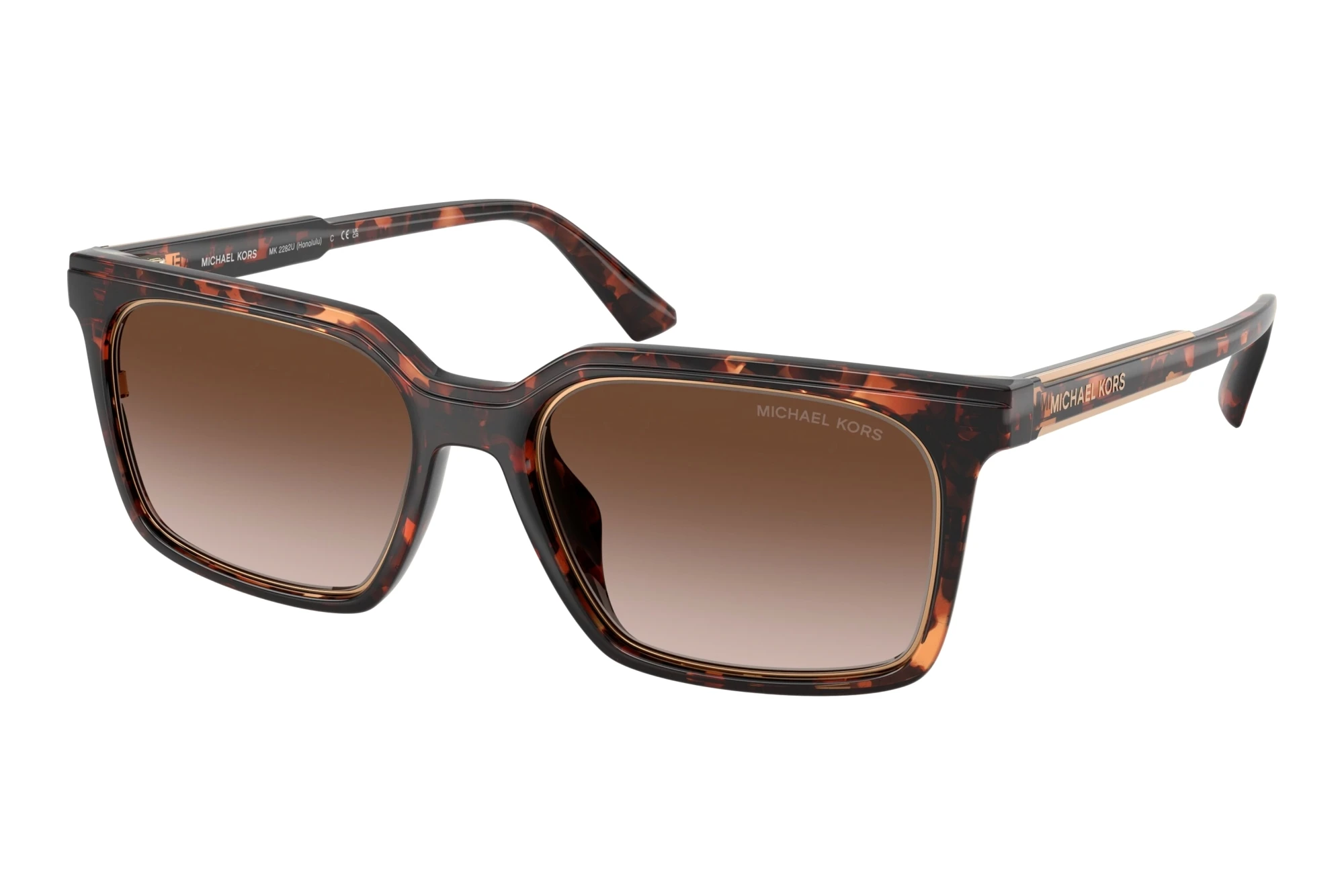 Michael Kors MK2282U 300613 Smoke GradientDark Tortoise Michael Kors MK2282U 300613 Smoke GradientDark Tortoise