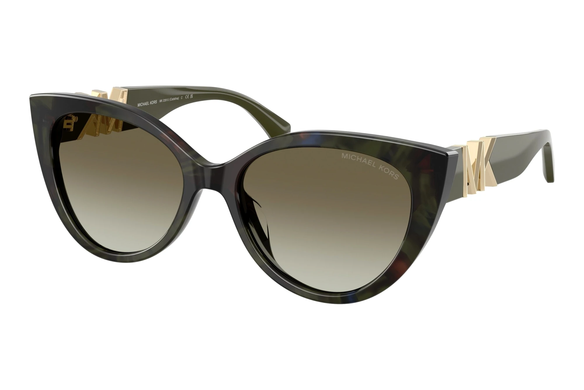 Michael Kors MK2291U 39028E Olive GradientOlive Camo Tortoise Michael Kors MK2291U 39028E Olive GradientOlive Camo Tortoise