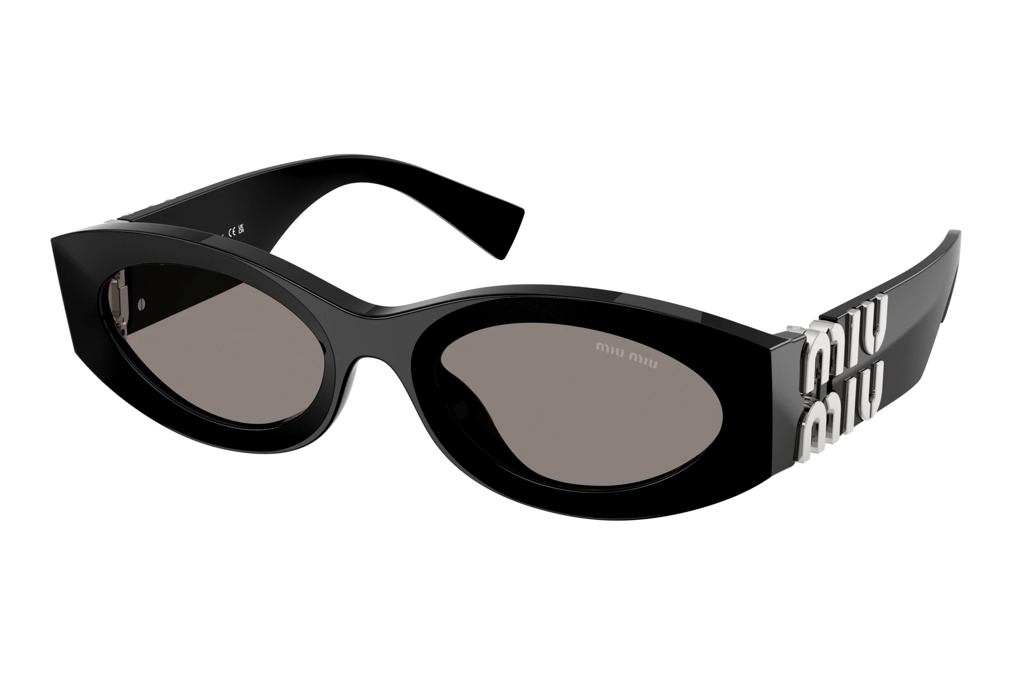 Miu Miu MU 11WS 16K80Q Dark GreyBlack Miu Miu MU 11WS 16K80Q Dark GreyBlack