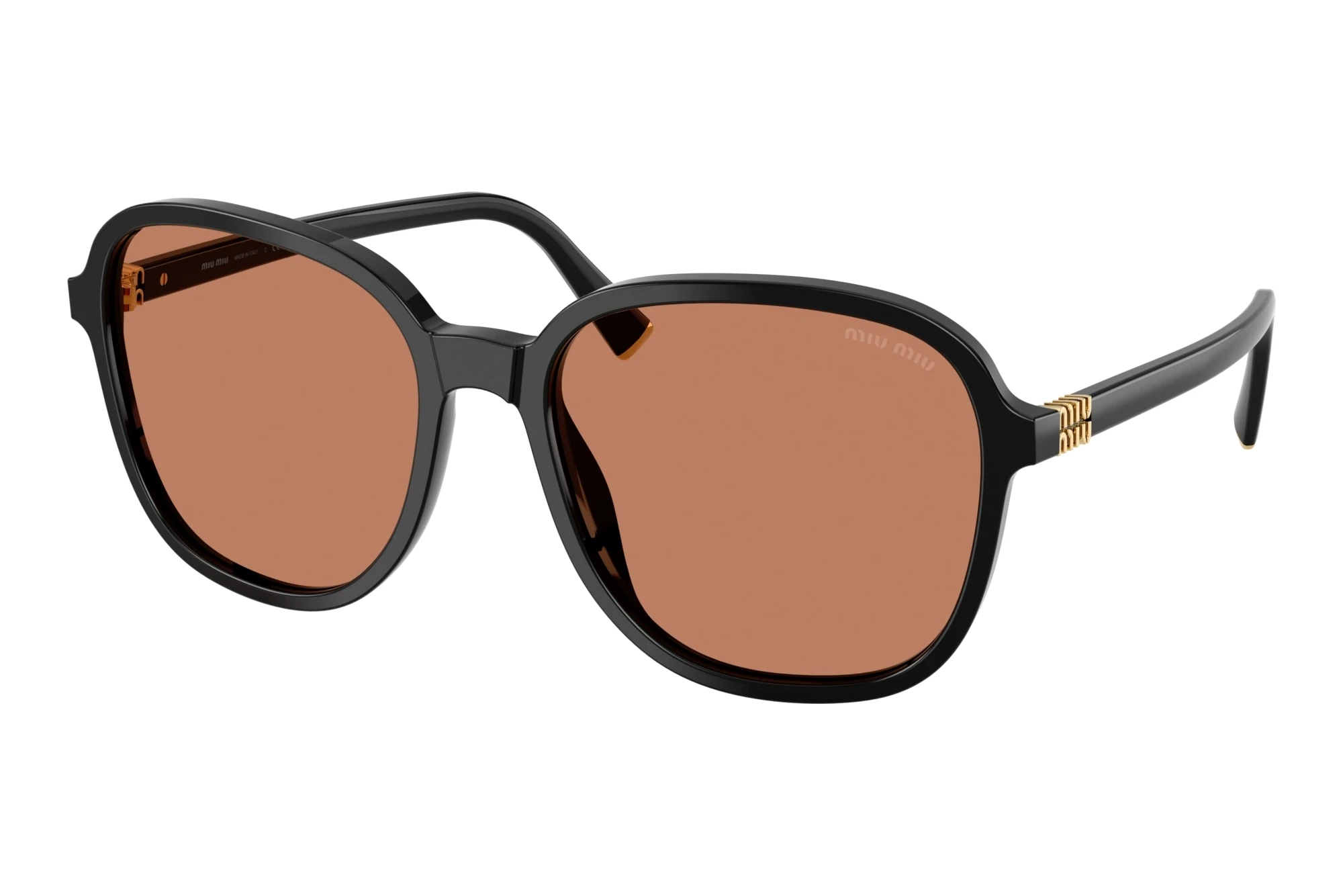 Miu Miu MU B01S 16K90Q BrownBlack Miu Miu MU B01S 16K90Q BrownBlack