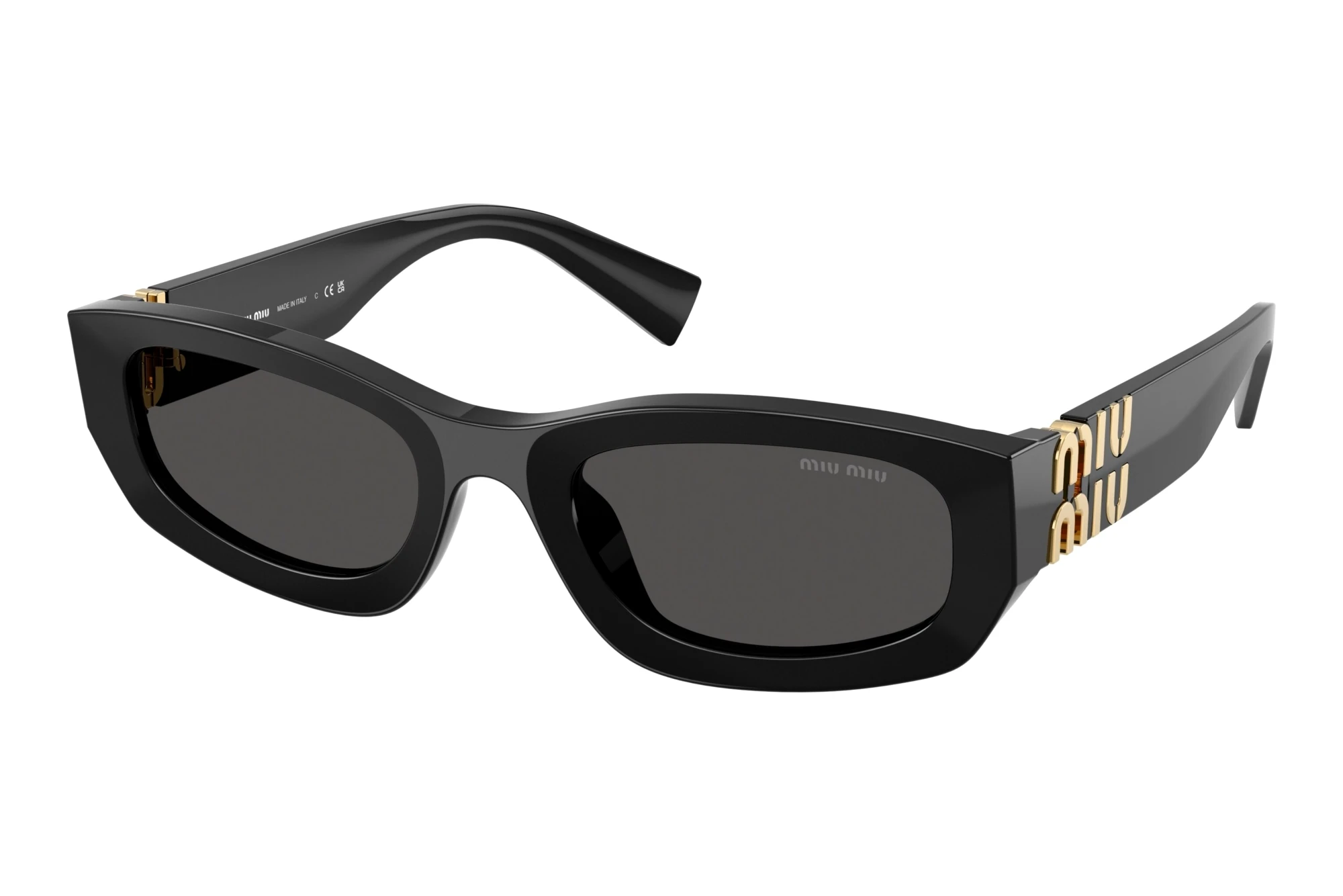 Miu Miu MU B04S 16K08Z Dark GreyBlack Miu Miu MU B04S 16K08Z Dark GreyBlack