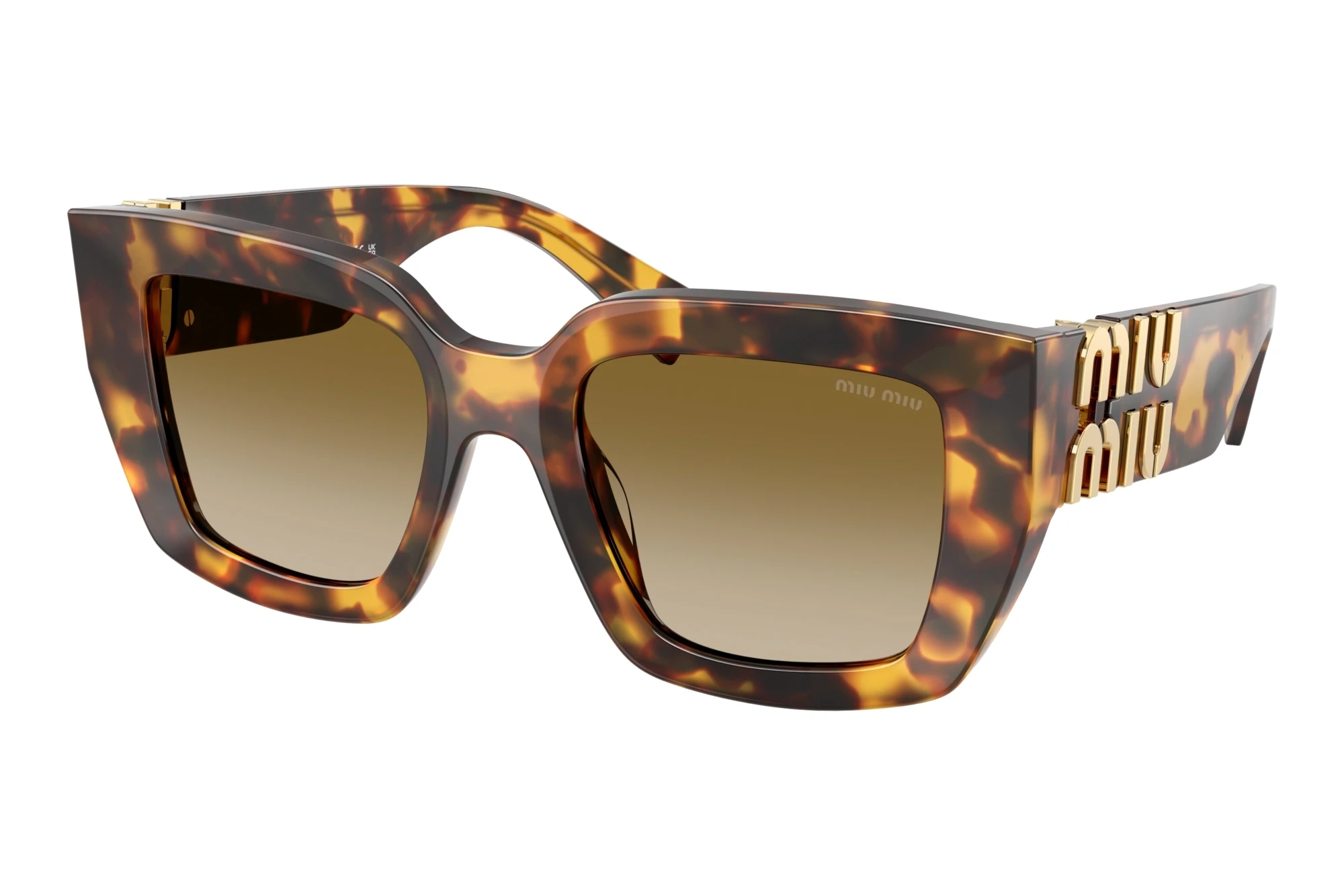 Miu Miu MU B05S 14L20U Brown GradientHoney Havana Miu Miu MU B05S 14L20U Brown GradientHoney Havana