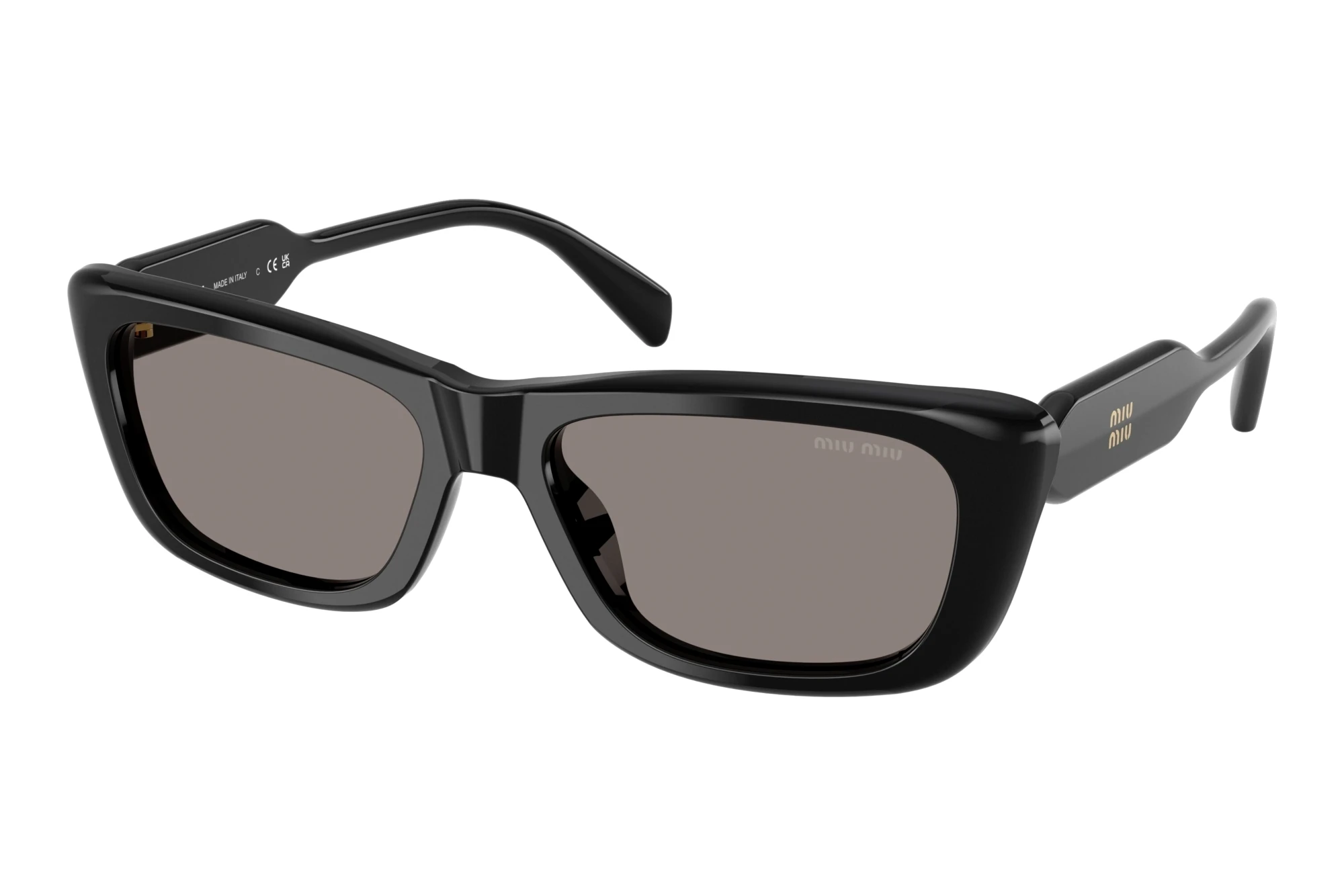 Miu Miu MU B12S 16K80Q Dark GreyBlack Miu Miu MU B12S 16K80Q Dark GreyBlack