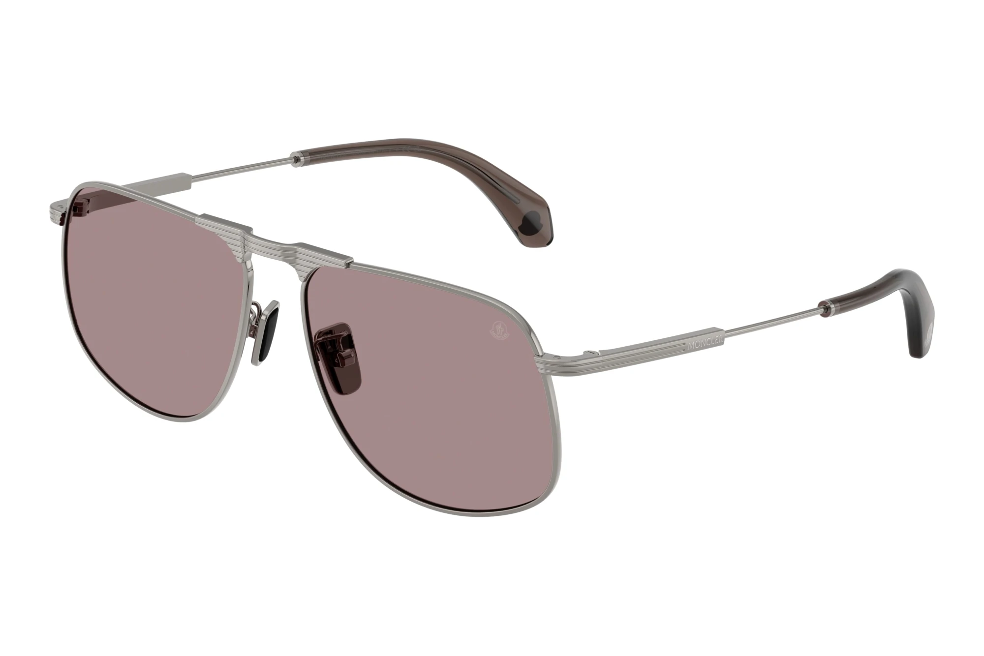 Moncler ME4014 1005LA Solid PurpleShiny Gun Metal Moncler ME4014 1005LA Solid PurpleShiny Gun Metal