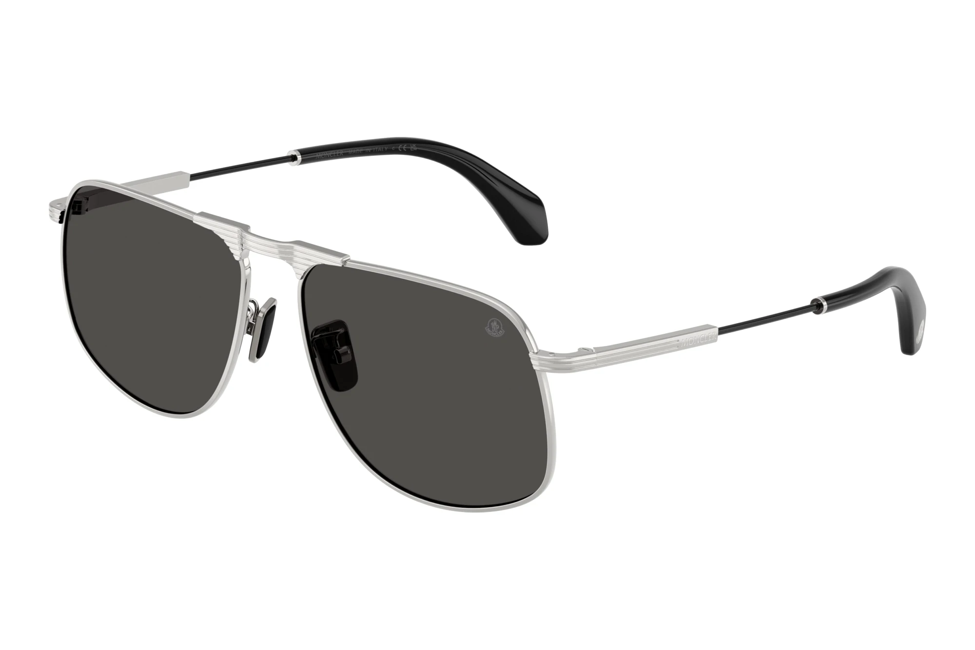 Moncler ME4014 102387 Solid GreyShiny Silver Moncler ME4014 102387 Solid GreyShiny Silver