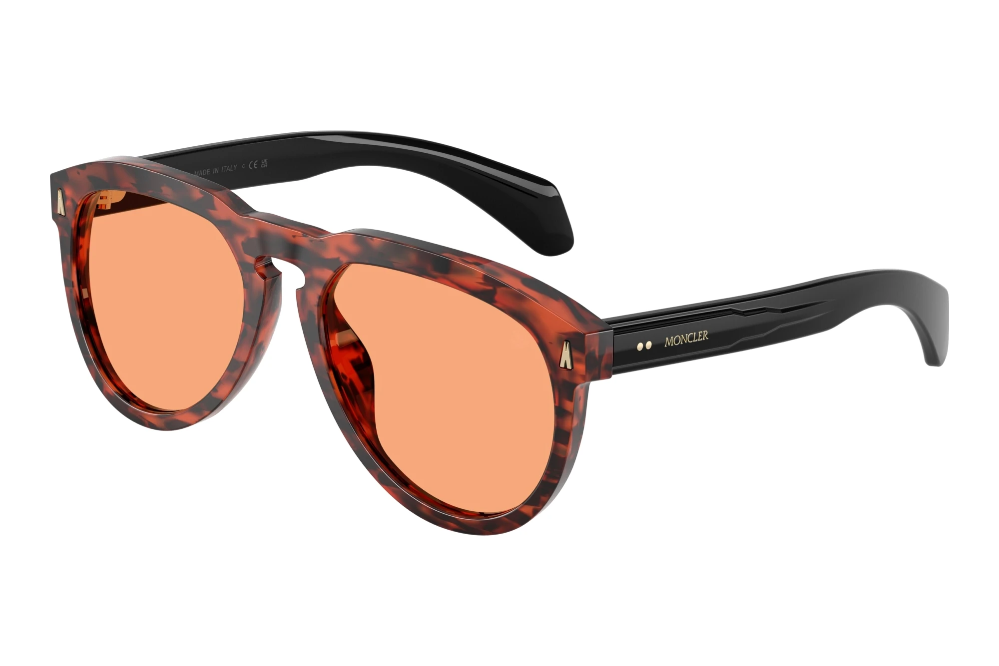Moncler ME6020U 303674 Solid OrangeMagma Havana Moncler ME6020U 303674 Solid OrangeMagma Havana
