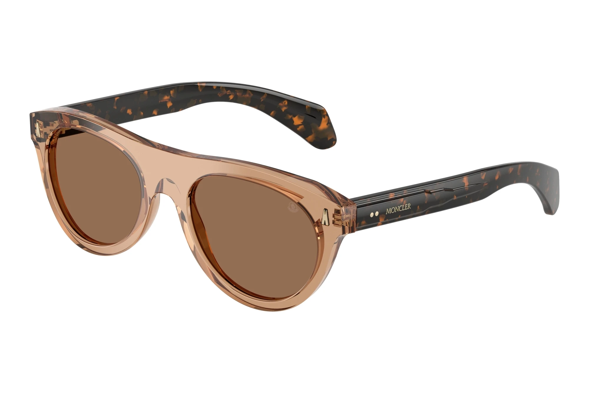 Moncler ME6022U 303773 Dark BrownShiny Transparent Brown Moncler ME6022U 303773 Dark BrownShiny Transparent Brown