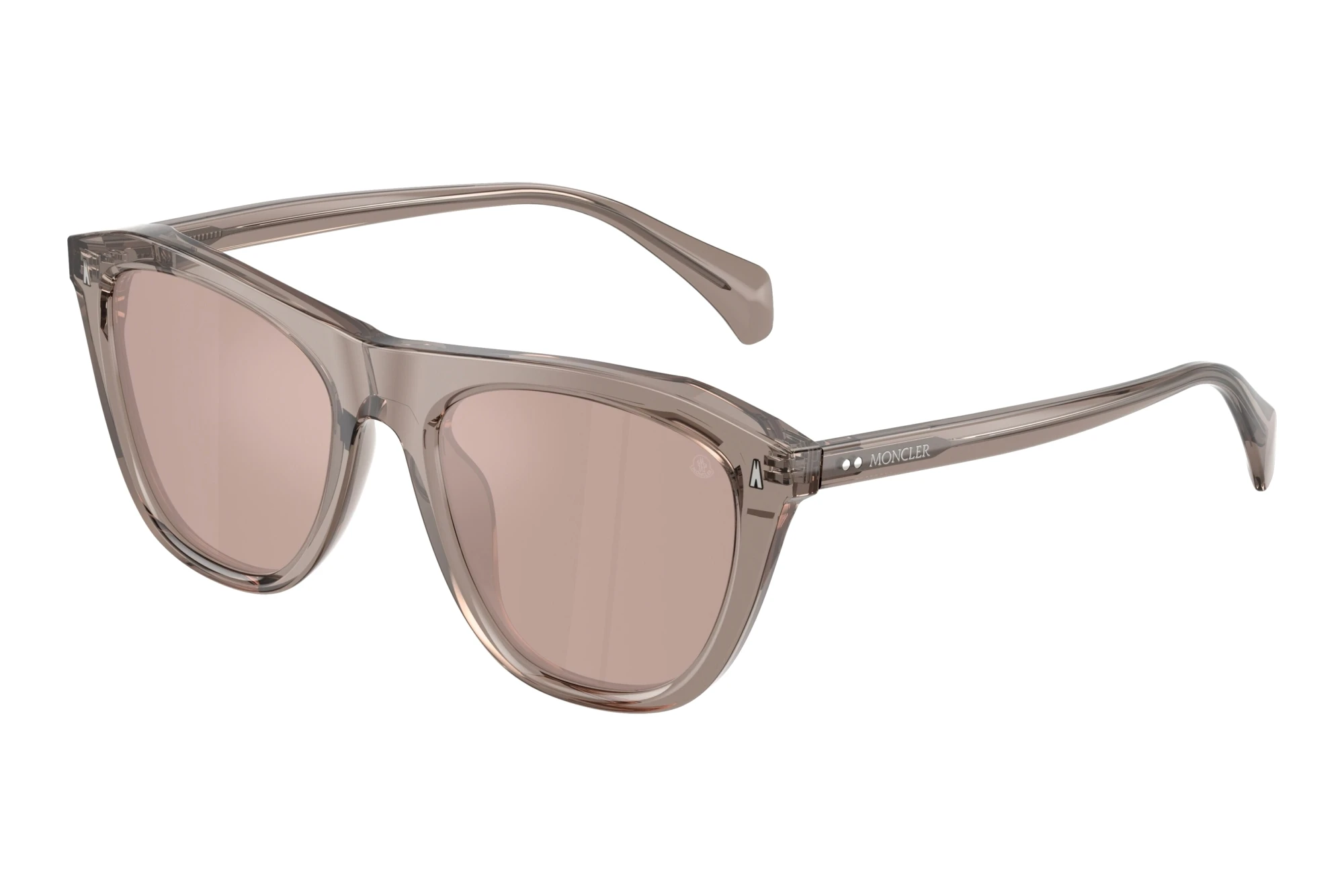 Moncler ME6029 3009/5 Mirror PinkShiny Transparent Grey Moncler ME6029 3009/5 Mirror PinkShiny Transparent Grey