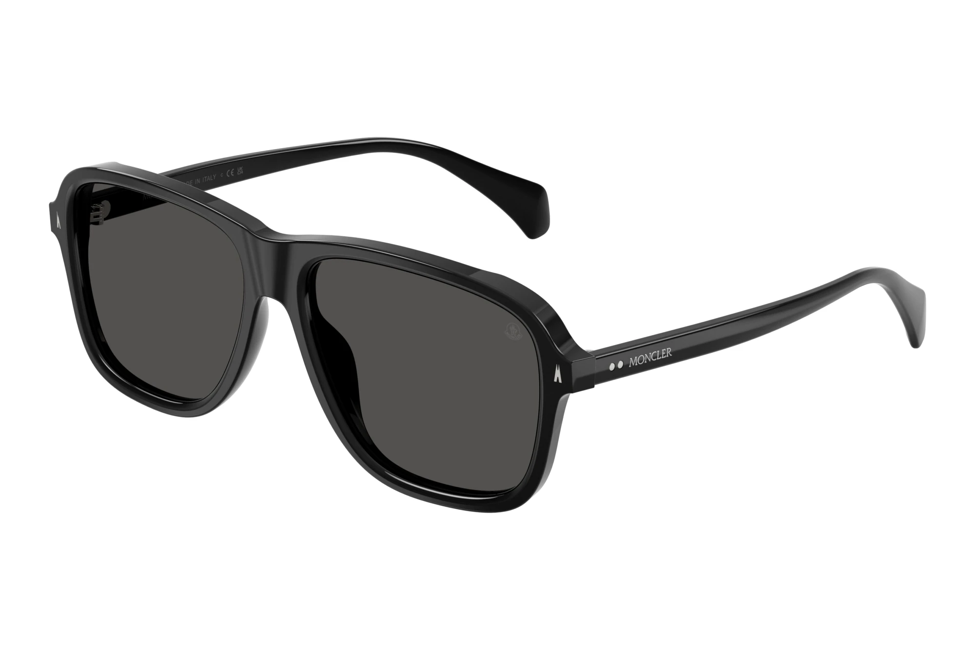 Moncler ME6030 300187 Solid Dark GreyShiny Black Moncler ME6030 300187 Solid Dark GreyShiny Black