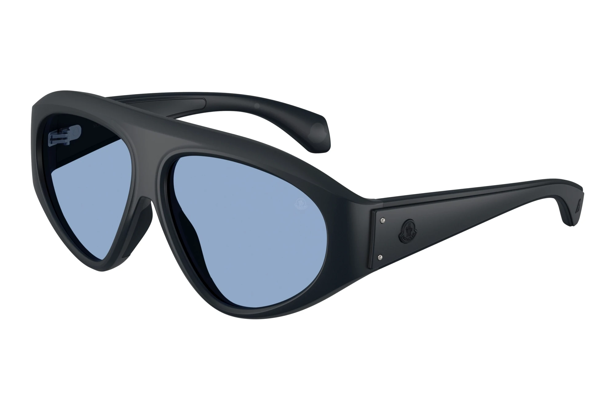 Moncler ME8014U 503072 Light Blue SolidMatte Dark Blue Moncler ME8014U 503072 Light Blue SolidMatte Dark Blue
