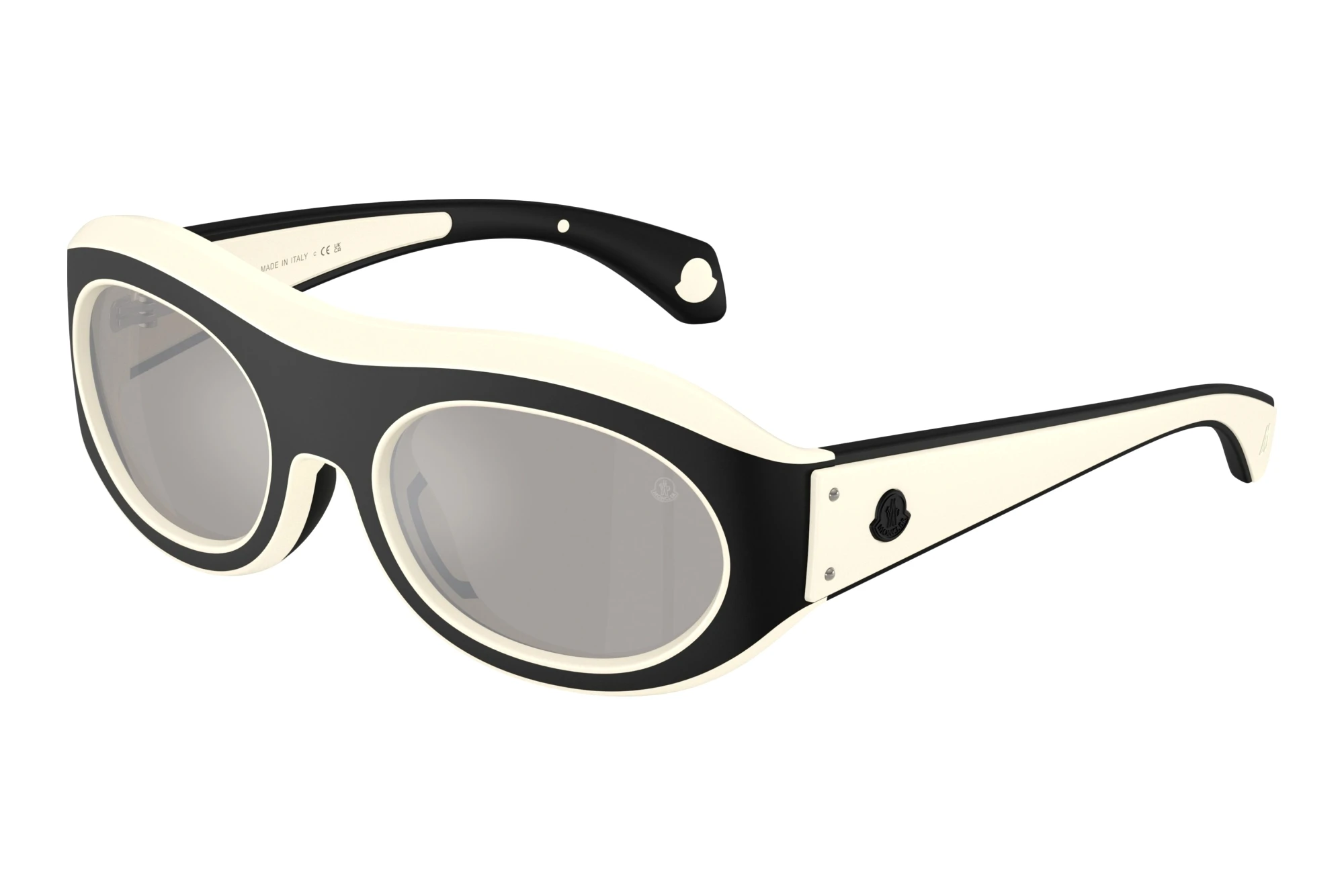 Moncler ME8015U 50026G Mirror SilverMatte Butter/Matte Black Moncler ME8015U 50026G Mirror SilverMatte Butter/Matte Black