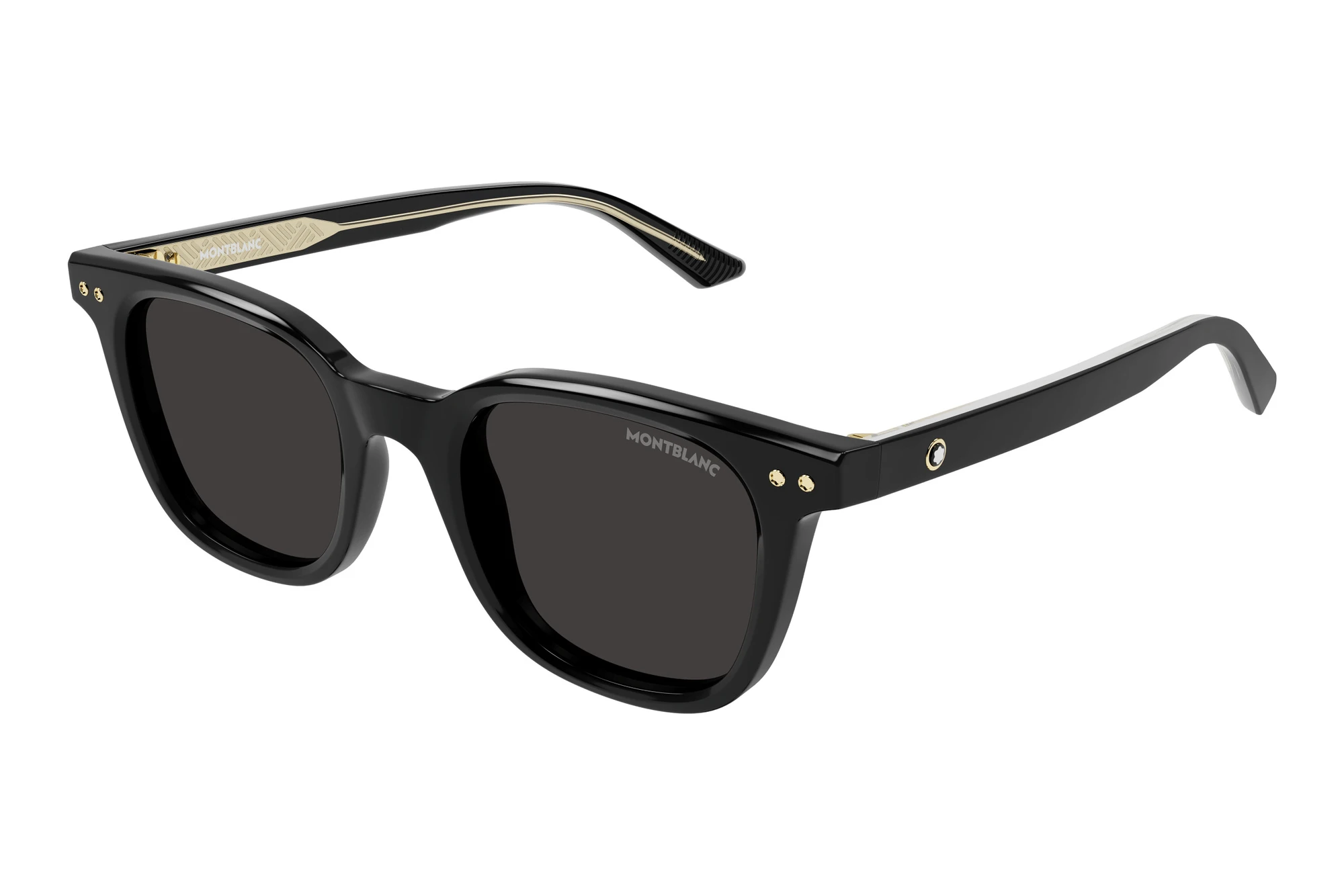 Mont Blanc MB0320S 001 BLACK Mont Blanc MB0320S 001 BLACK