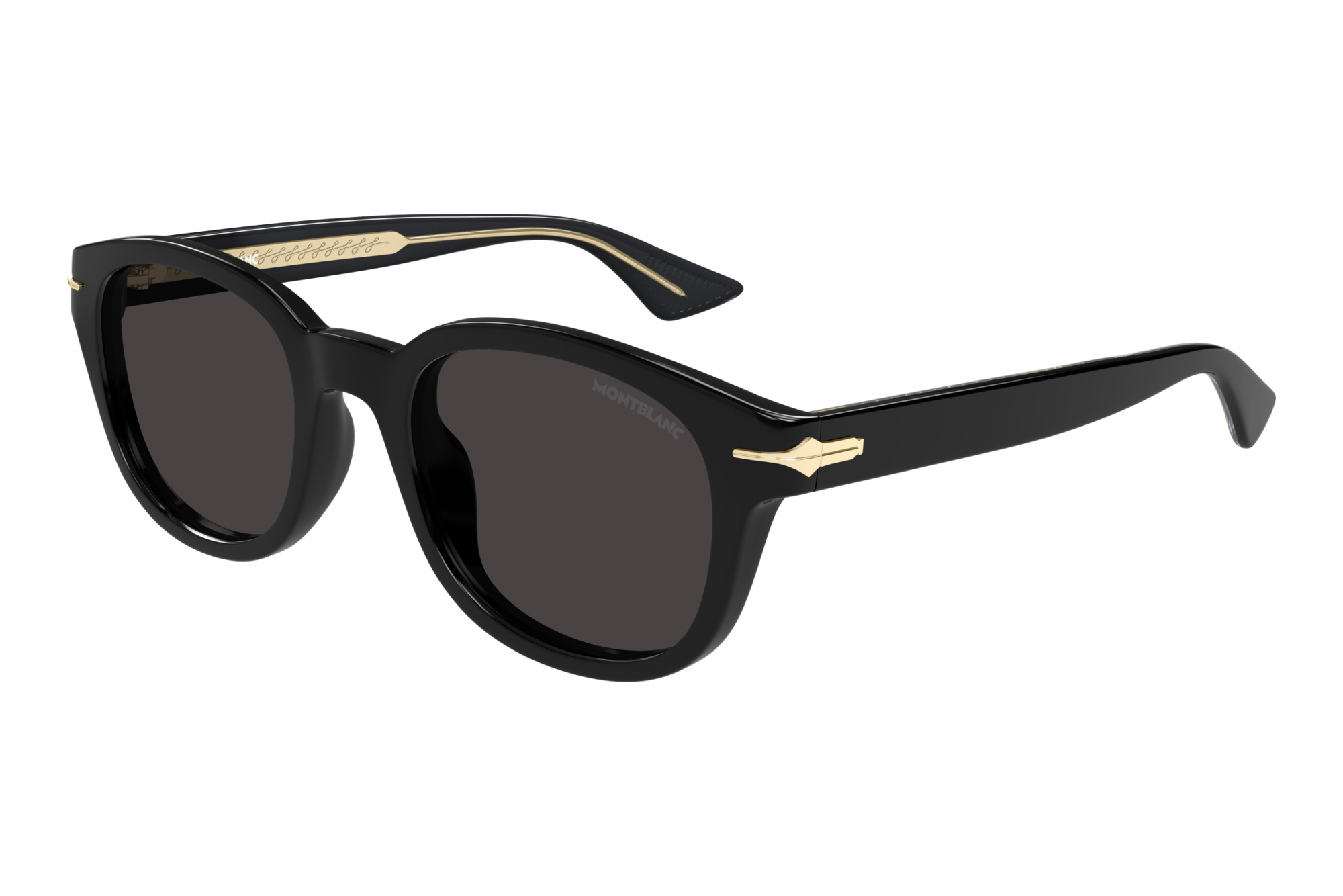 Mont Blanc MB0435S 001 BLACK Mont Blanc MB0435S 001 BLACK