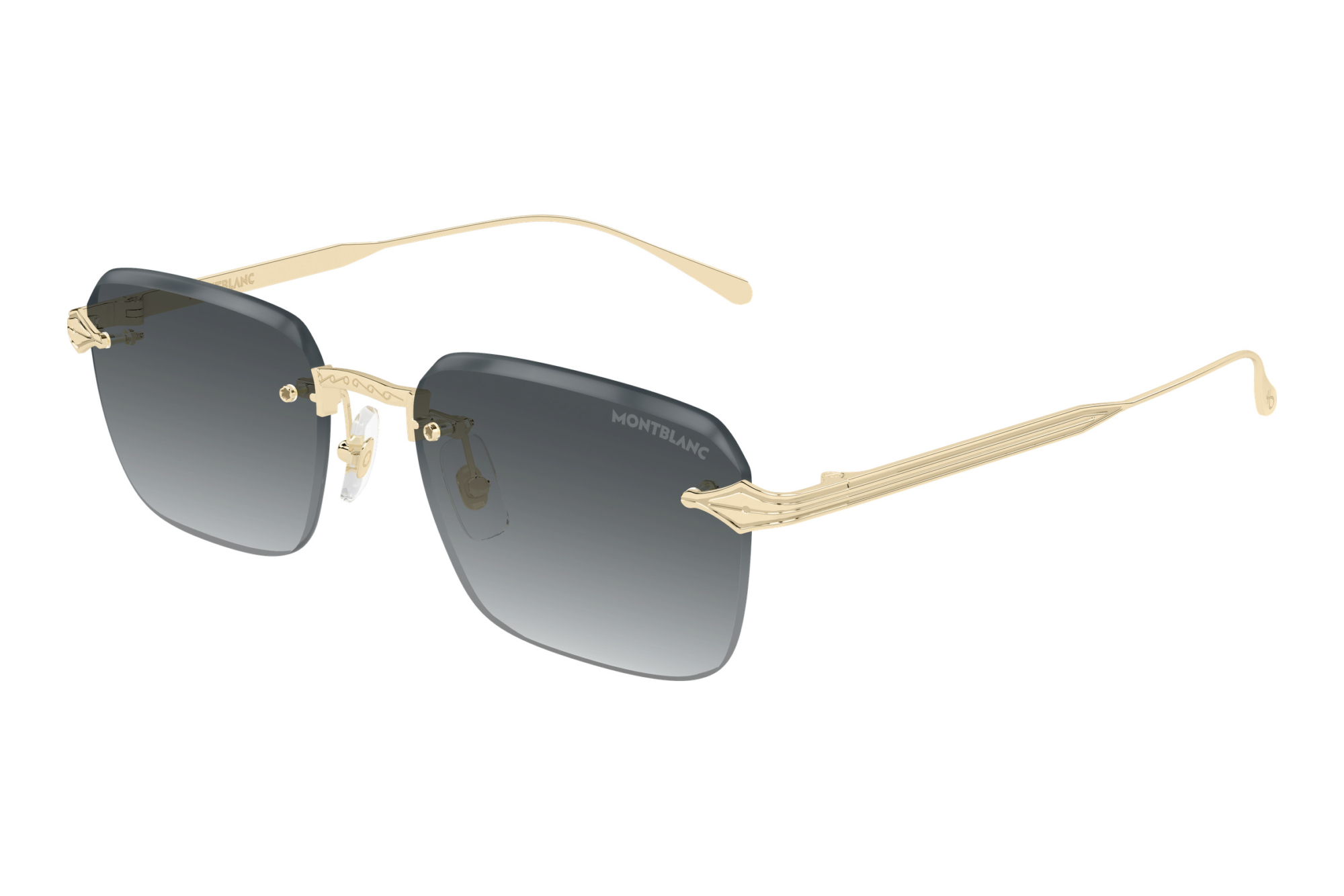 Mont Blanc MB0456S 001 GOLD Mont Blanc MB0456S 001 GOLD