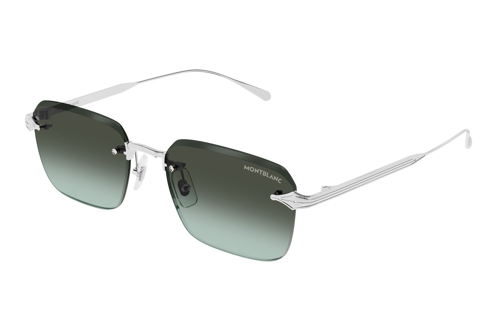 Mont Blanc MB0456S 005 SILVER Mont Blanc MB0456S 005 SILVER
