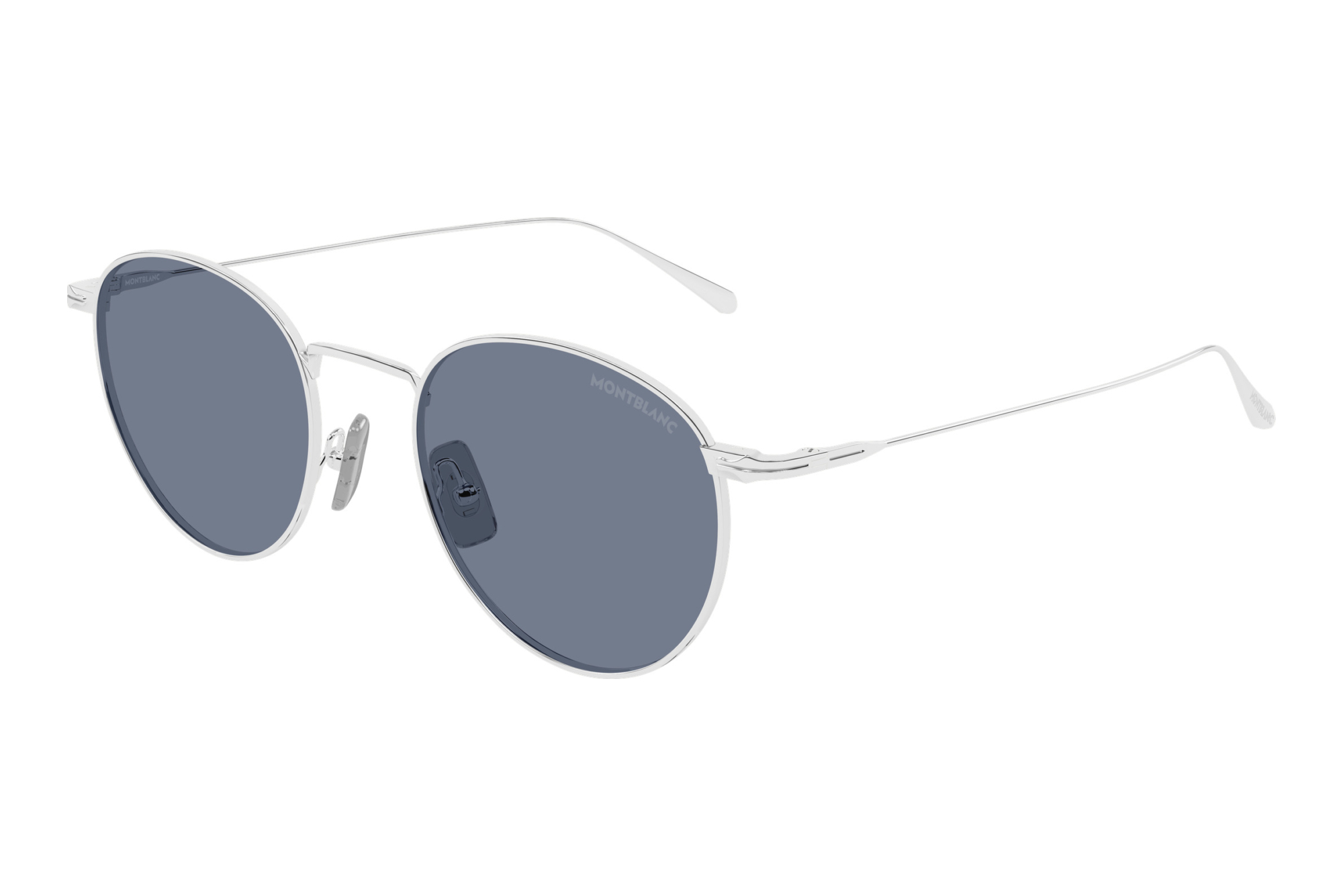 Mont Blanc MB0473S 003 SILVER Mont Blanc MB0473S 003 SILVER