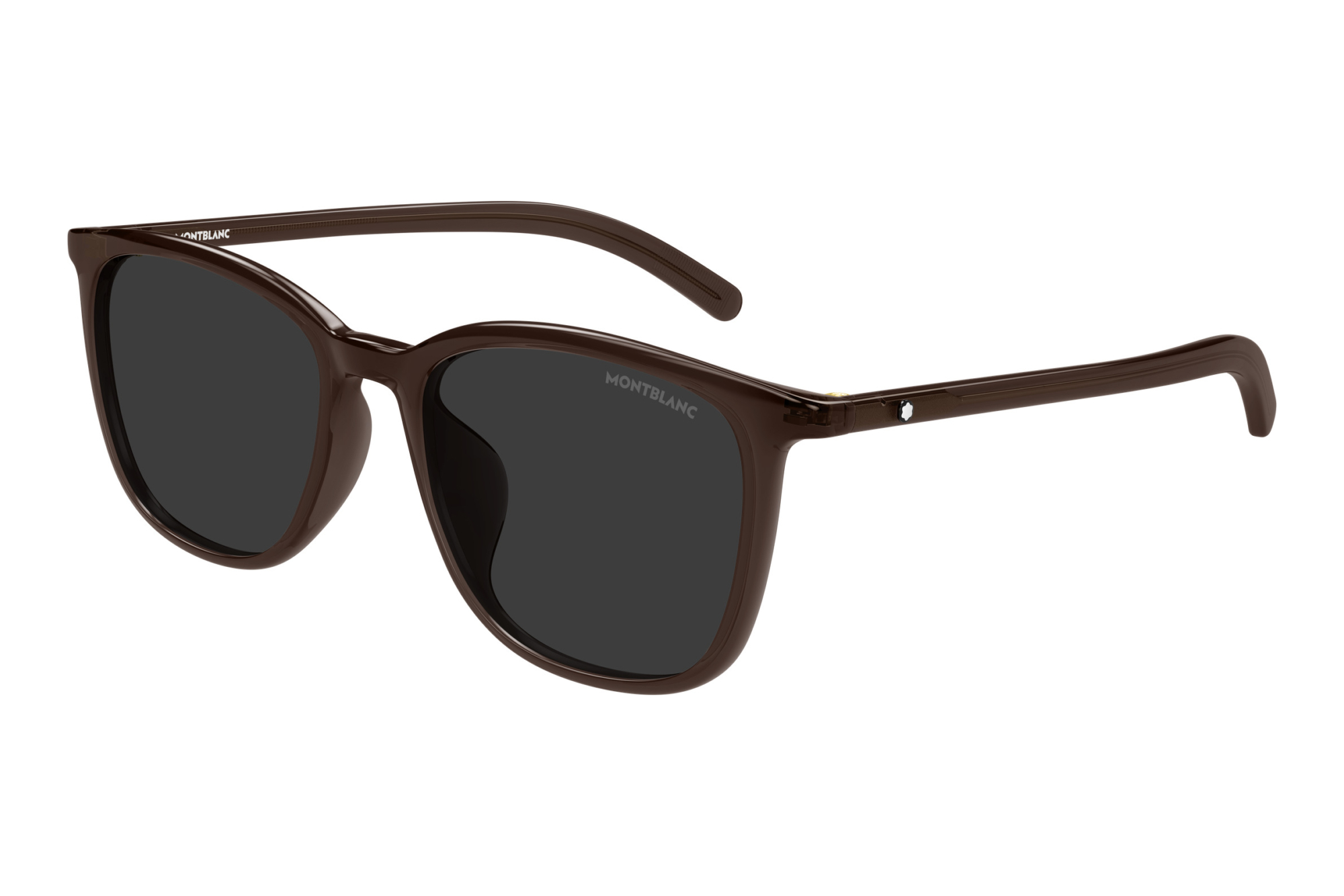 Mont Blanc MB0487SA 002 BROWN Mont Blanc MB0487SA 002 BROWN