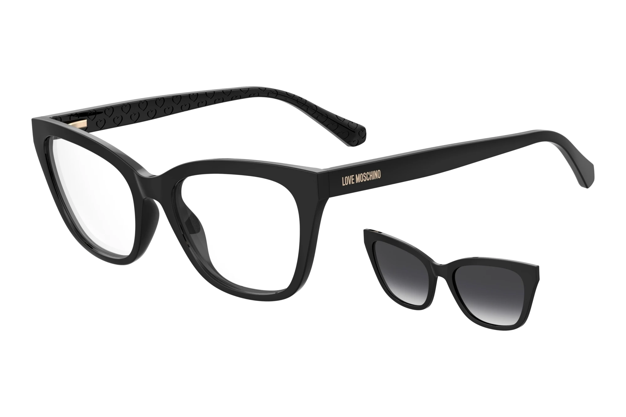 Moschino MOL071/CS 807/9O GREY SHADEDBLACK Moschino MOL071/CS 807/9O GREY SHADEDBLACK