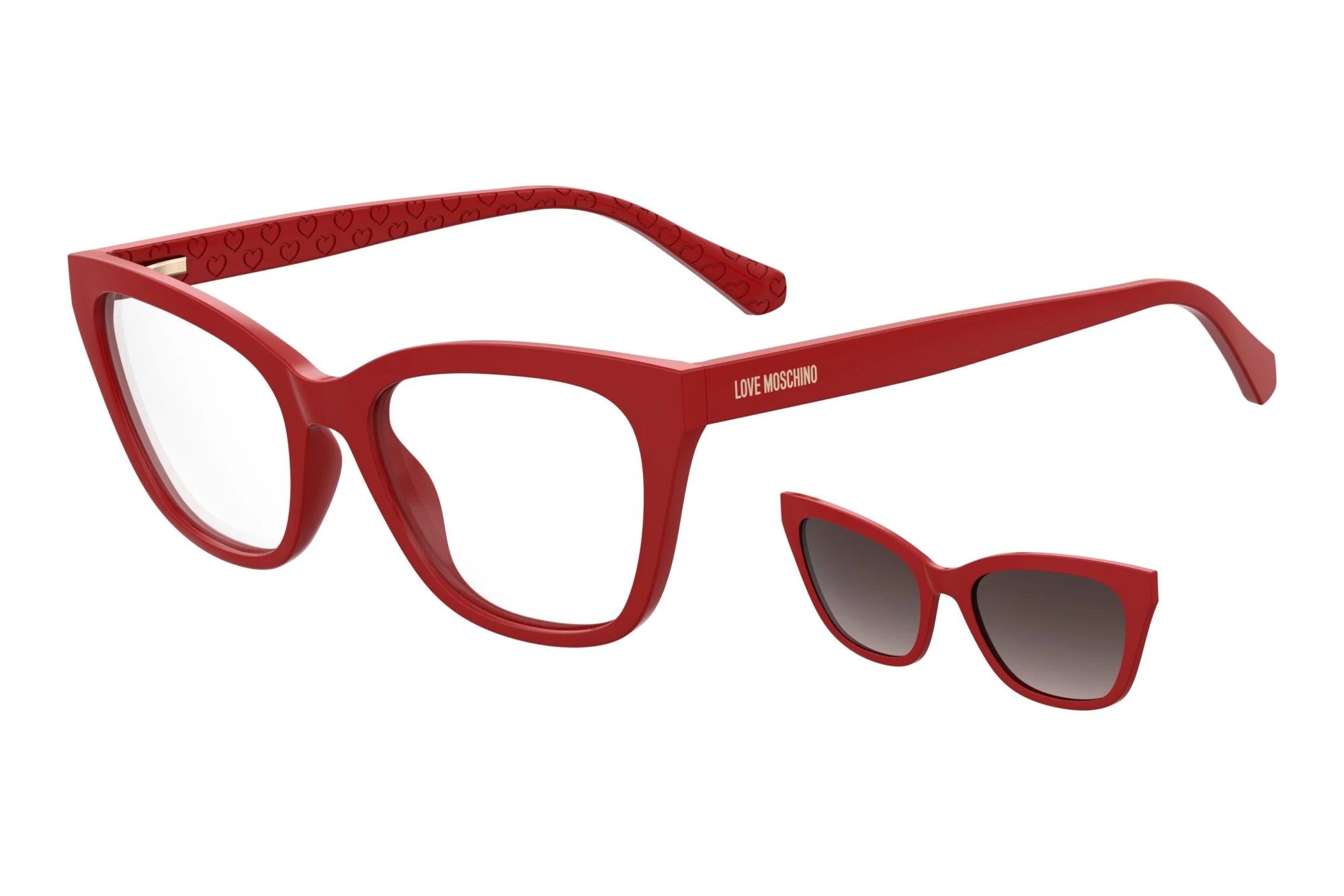 Moschino MOL071/CS C9A/9O DARK GREY SHADEDRED Moschino MOL071/CS C9A/9O DARK GREY SHADEDRED