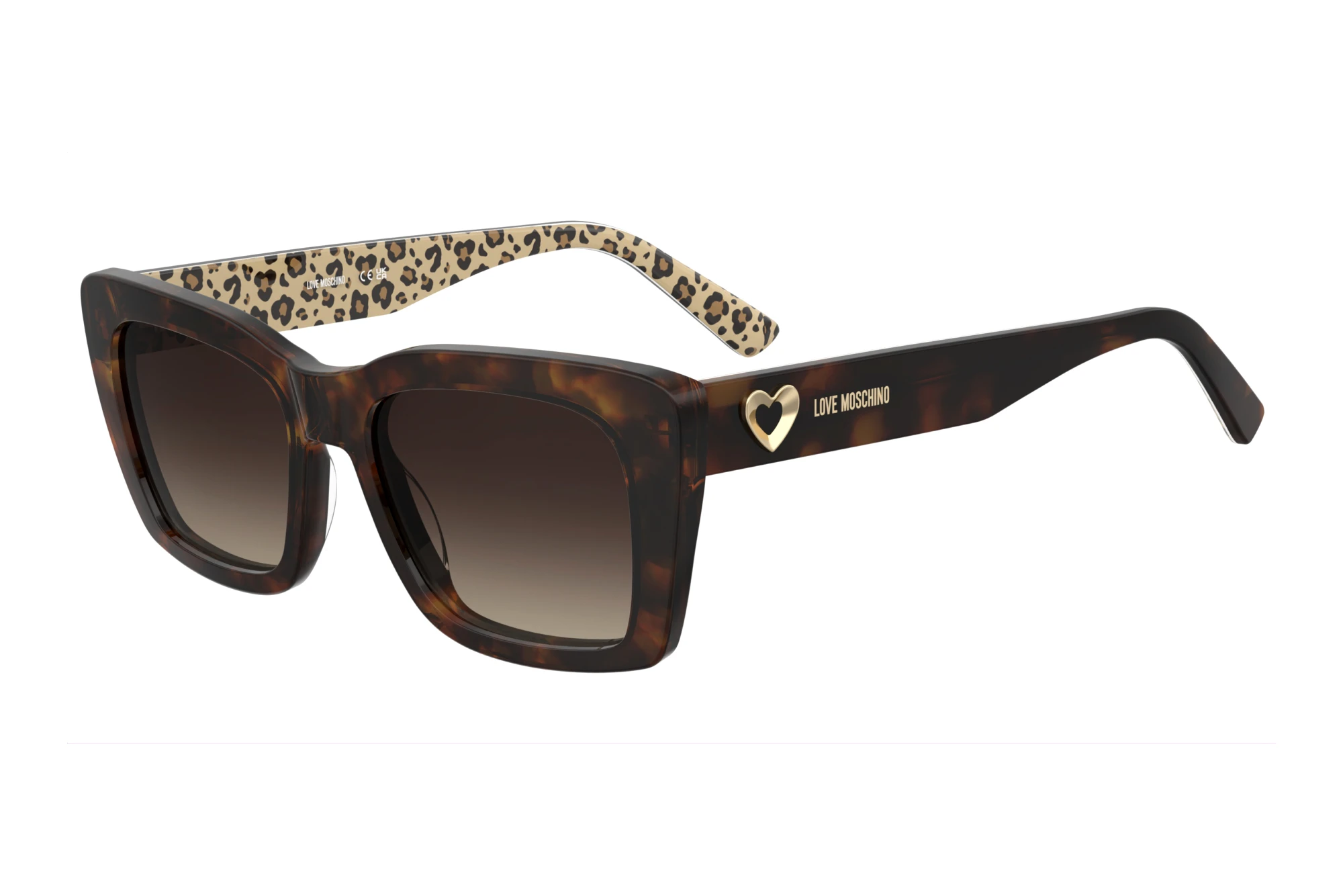 Moschino MOL106/S 086/HA BROWN SHADEDHAVANA Moschino MOL106/S 086/HA BROWN SHADEDHAVANA