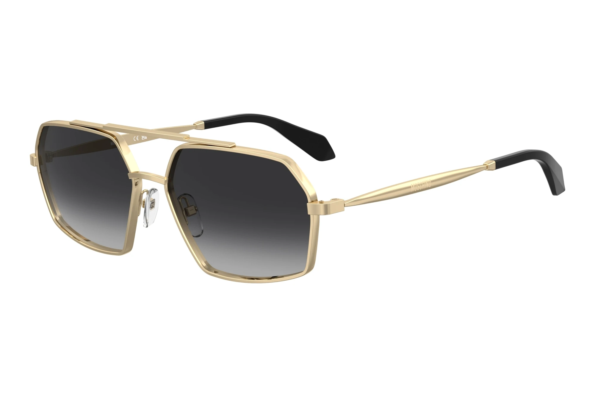 Moschino MOS210/S 000/9O GREY SHADEDROSE GOLD Moschino MOS210/S 000/9O GREY SHADEDROSE GOLD