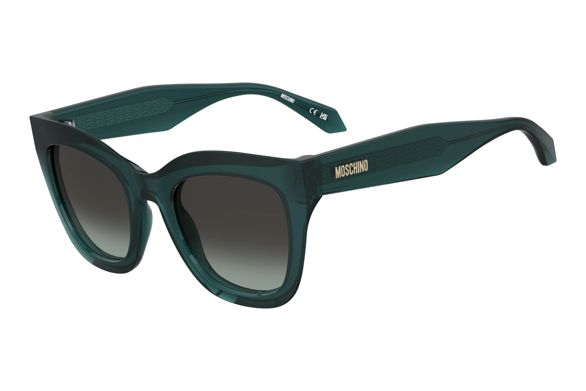 Moschino MOS215/S ZI9/IB GREY SHADED GREENTEAL Moschino MOS215/S ZI9/IB GREY SHADED GREENTEAL