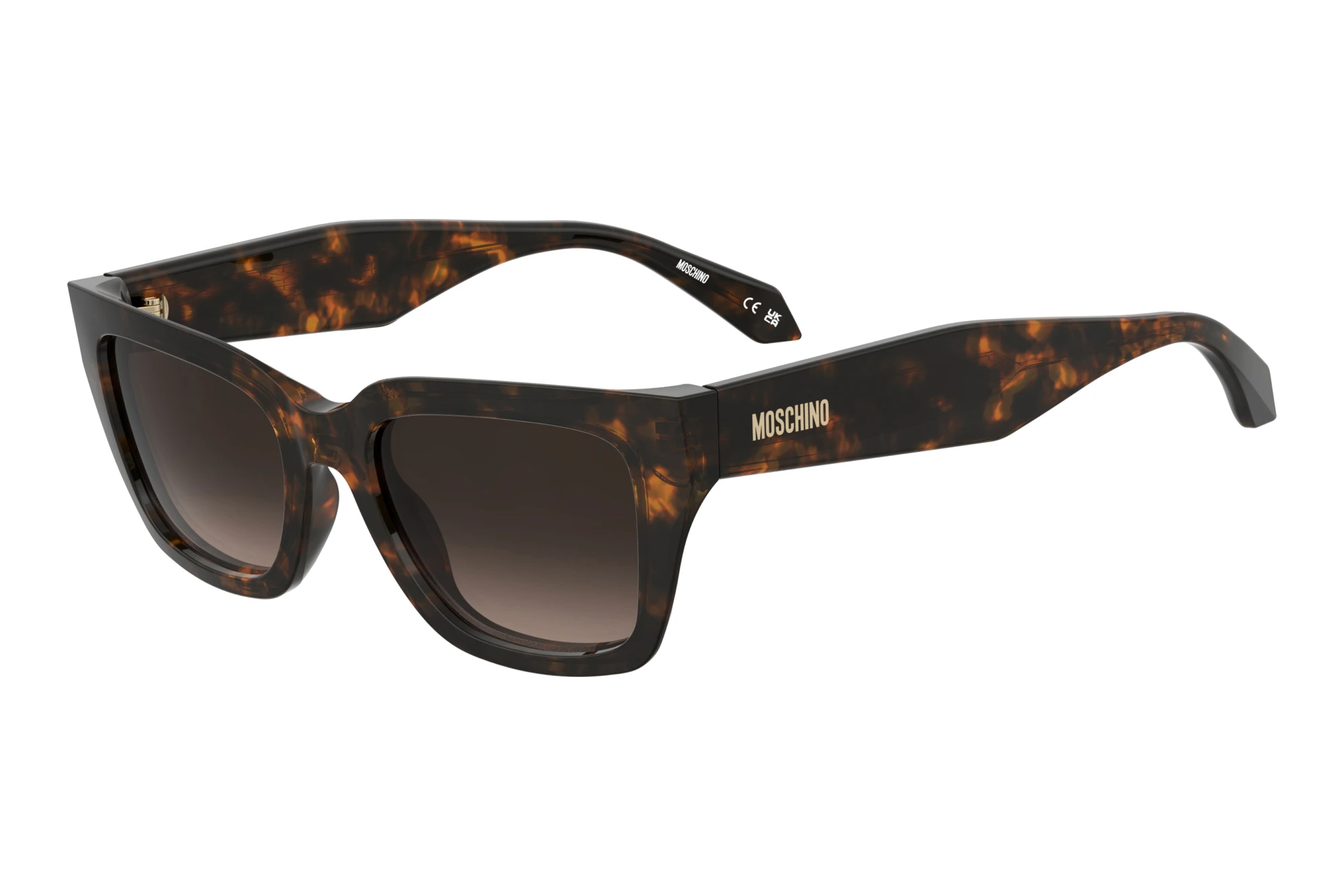 Moschino MOS216/S 05L/HA BROWN SHADEDHAVANA Moschino MOS216/S 05L/HA BROWN SHADEDHAVANA