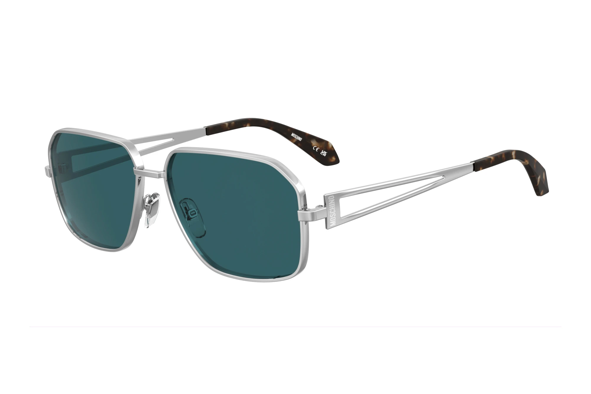 Moschino MOS219/S 010/KU BLUEPALLADIUM Moschino MOS219/S 010/KU BLUEPALLADIUM