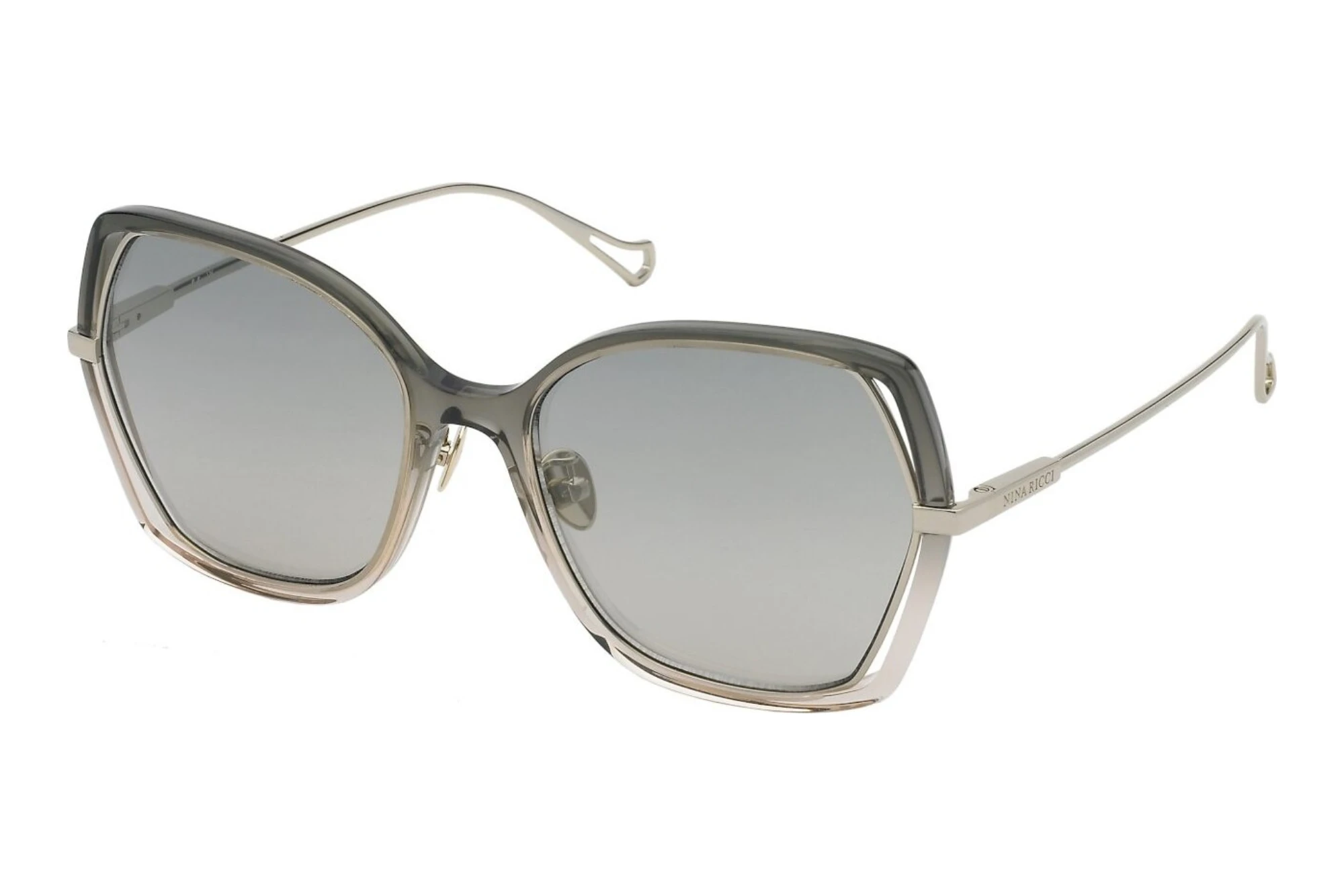 Nina Ricci SNR361 0VAH SMOKE GRADIENT BEIGEKAKI/ROSE Nina Ricci SNR361 0VAH SMOKE GRADIENT BEIGEKAKI/ROSE