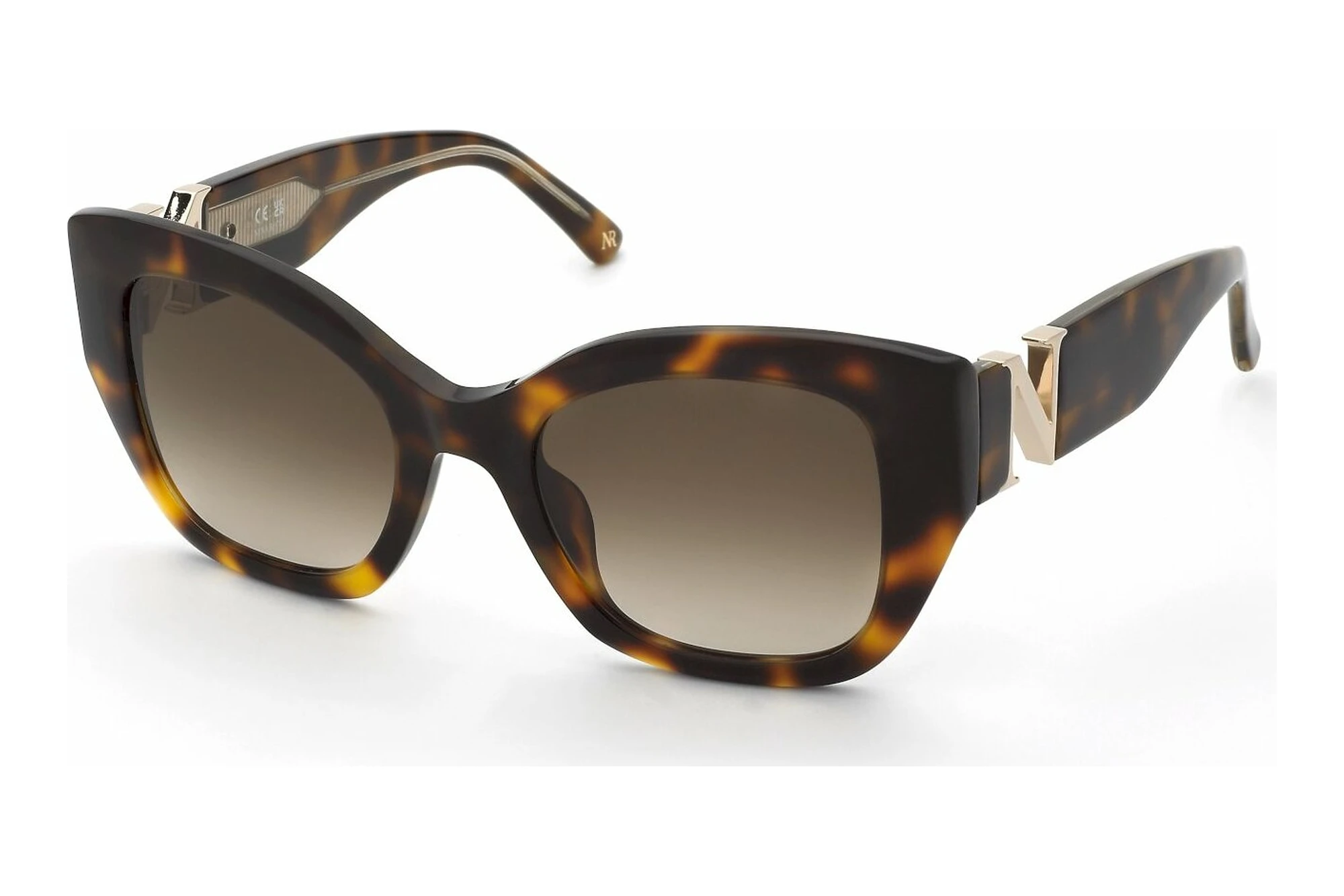 Nina Ricci SNR377V 0752 BROWN GRADIENTSHINY DARK HAVANA Nina Ricci SNR377V 0752 BROWN GRADIENTSHINY DARK HAVANA