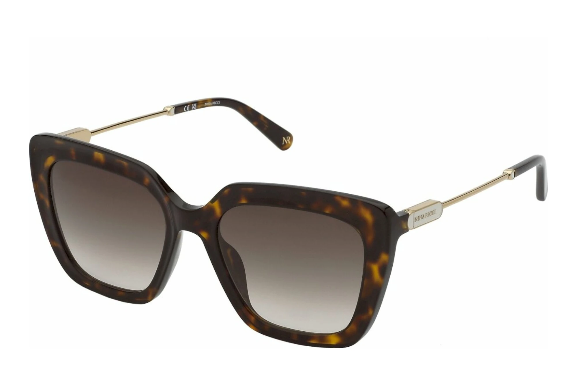 Nina Ricci SNR379 0743 BROWN GRADIENTSHINY BROWN/YELLOW HAVANA Nina Ricci SNR379 0743 BROWN GRADIENTSHINY BROWN/YELLOW HAVANA