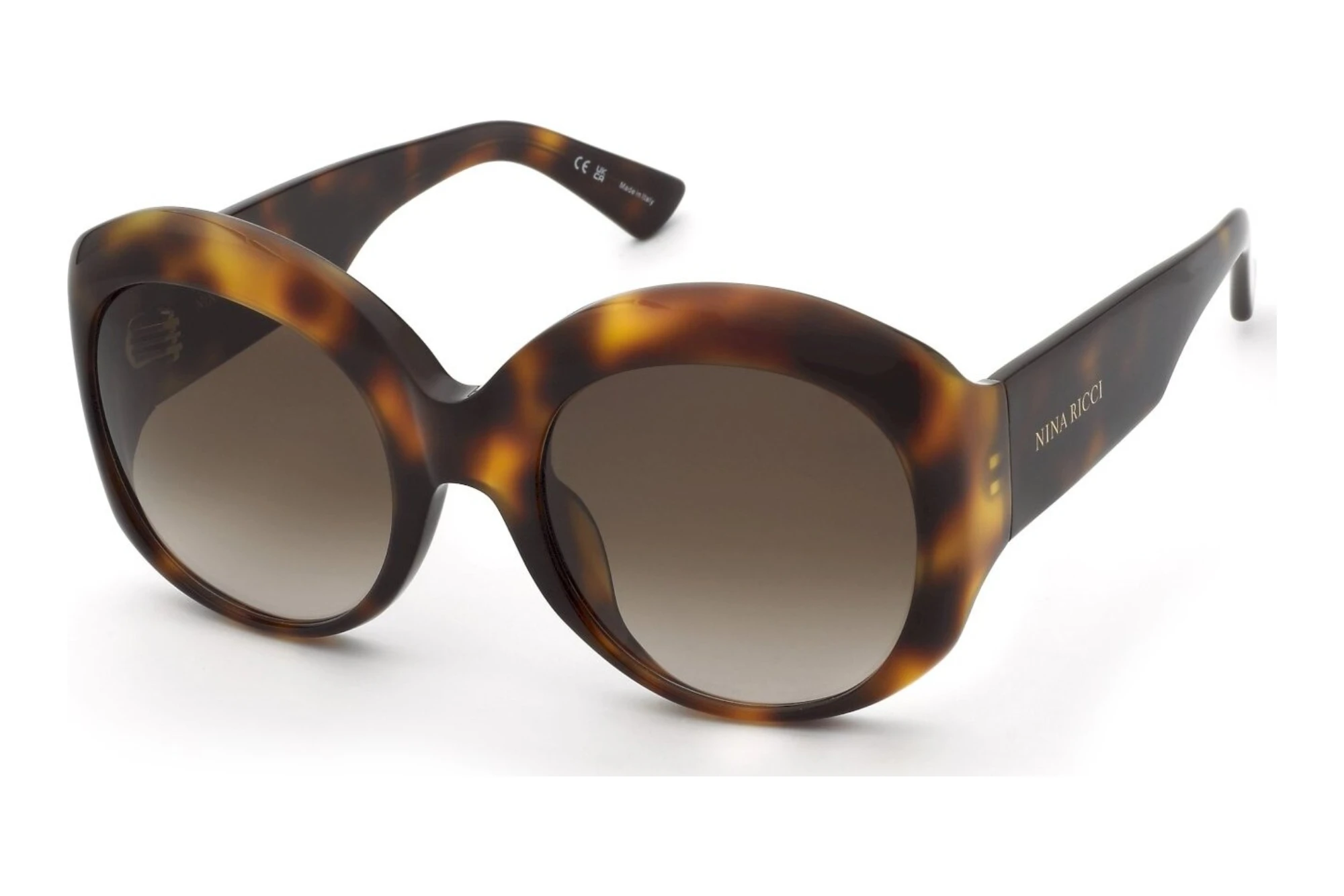 Nina Ricci SNR440 0752 BROWN GRADIENTSHINY DARK HAVANA Nina Ricci SNR440 0752 BROWN GRADIENTSHINY DARK HAVANA