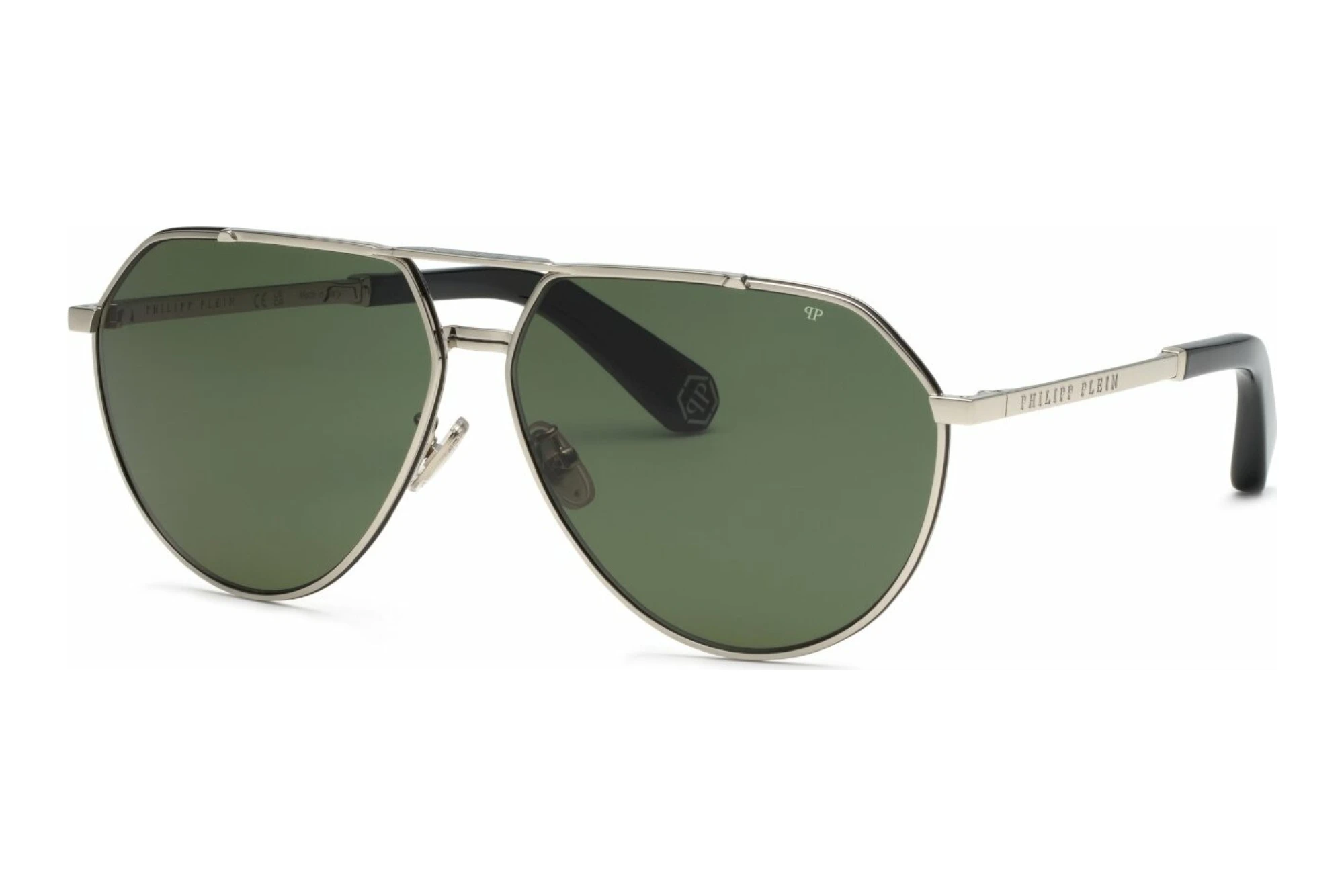 Philipp Plein SPP007V 583V GREENPALLADIUM W/SHINY BLACK PARTS Philipp Plein SPP007V 583V GREENPALLADIUM W/SHINY BLACK PARTS