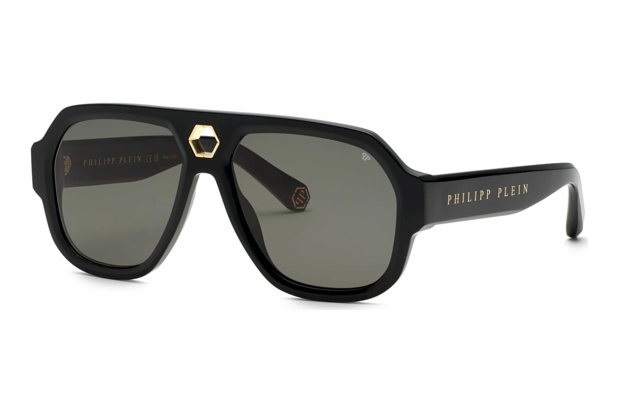 Philipp Plein SPP143 0700 GREY/GREENSHINY BLACK Philipp Plein SPP143 0700 GREY/GREENSHINY BLACK
