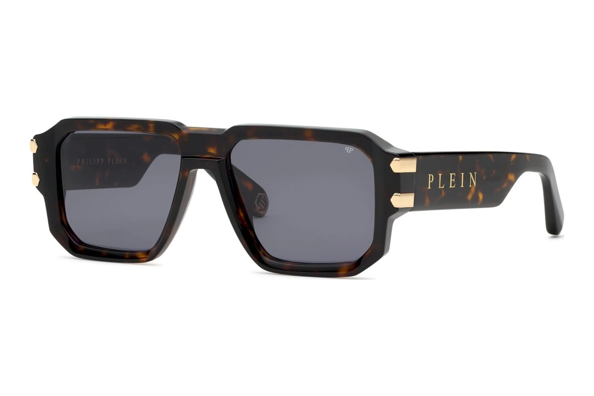 Philipp Plein SPP230 722Y SMOKESHINY DARK HAVANA Philipp Plein SPP230 722Y SMOKESHINY DARK HAVANA