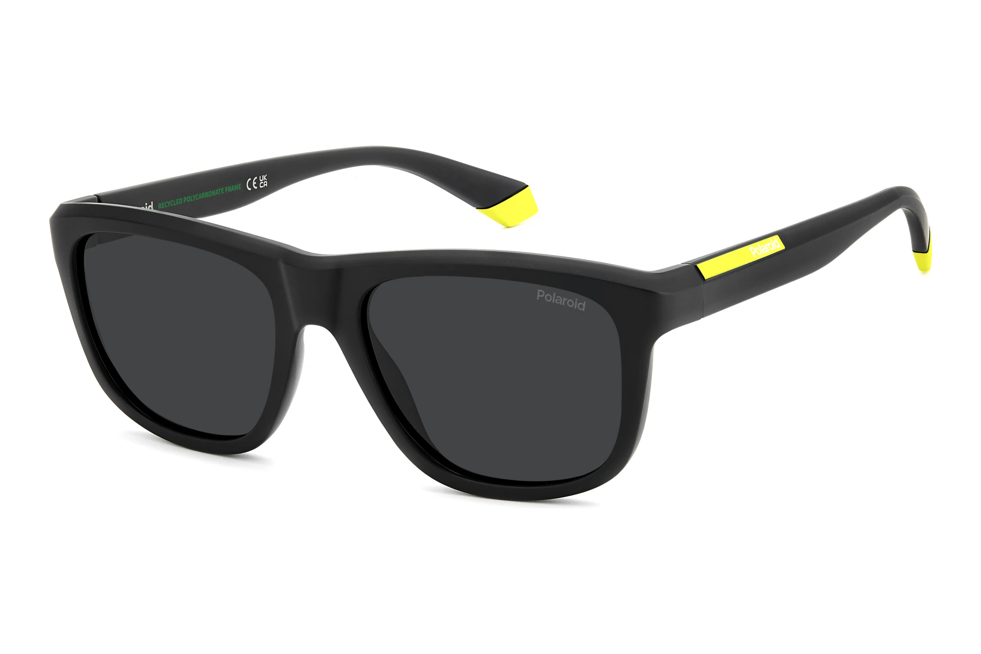 Polaroid PLD 2163/S PGC/M9 GREY POLARIZEDMATTE BLACK YELLOW Polaroid PLD 2163/S PGC/M9 GREY POLARIZEDMATTE BLACK YELLOW
