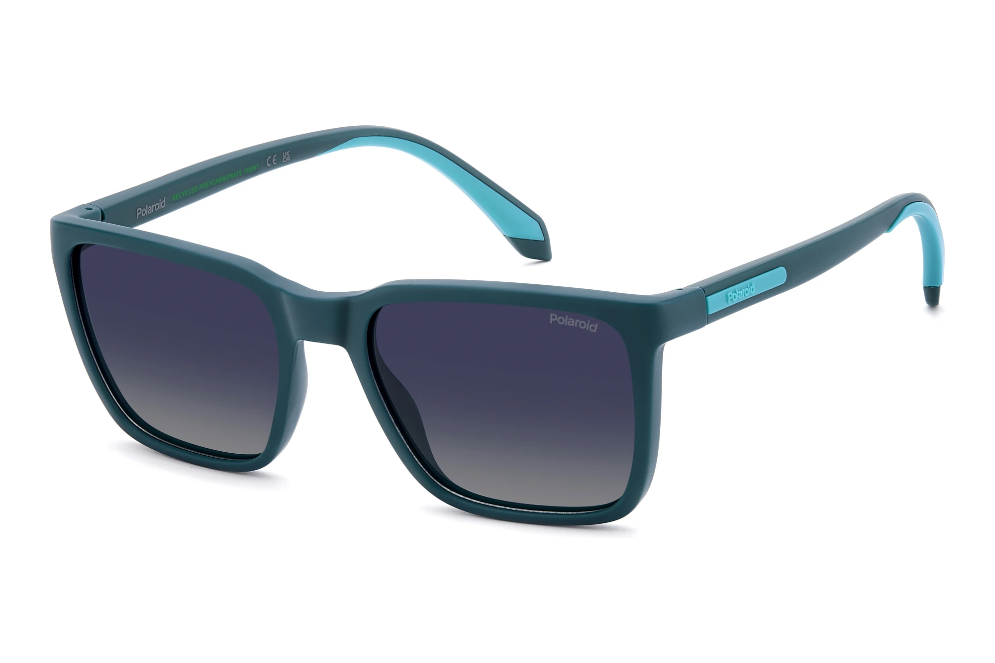 Polaroid PLD 2175/S/X PYW/Z7 BLUE SHADED POLARIZEDMATTE TEAL Polaroid PLD 2175/S/X PYW/Z7 BLUE SHADED POLARIZEDMATTE TEAL