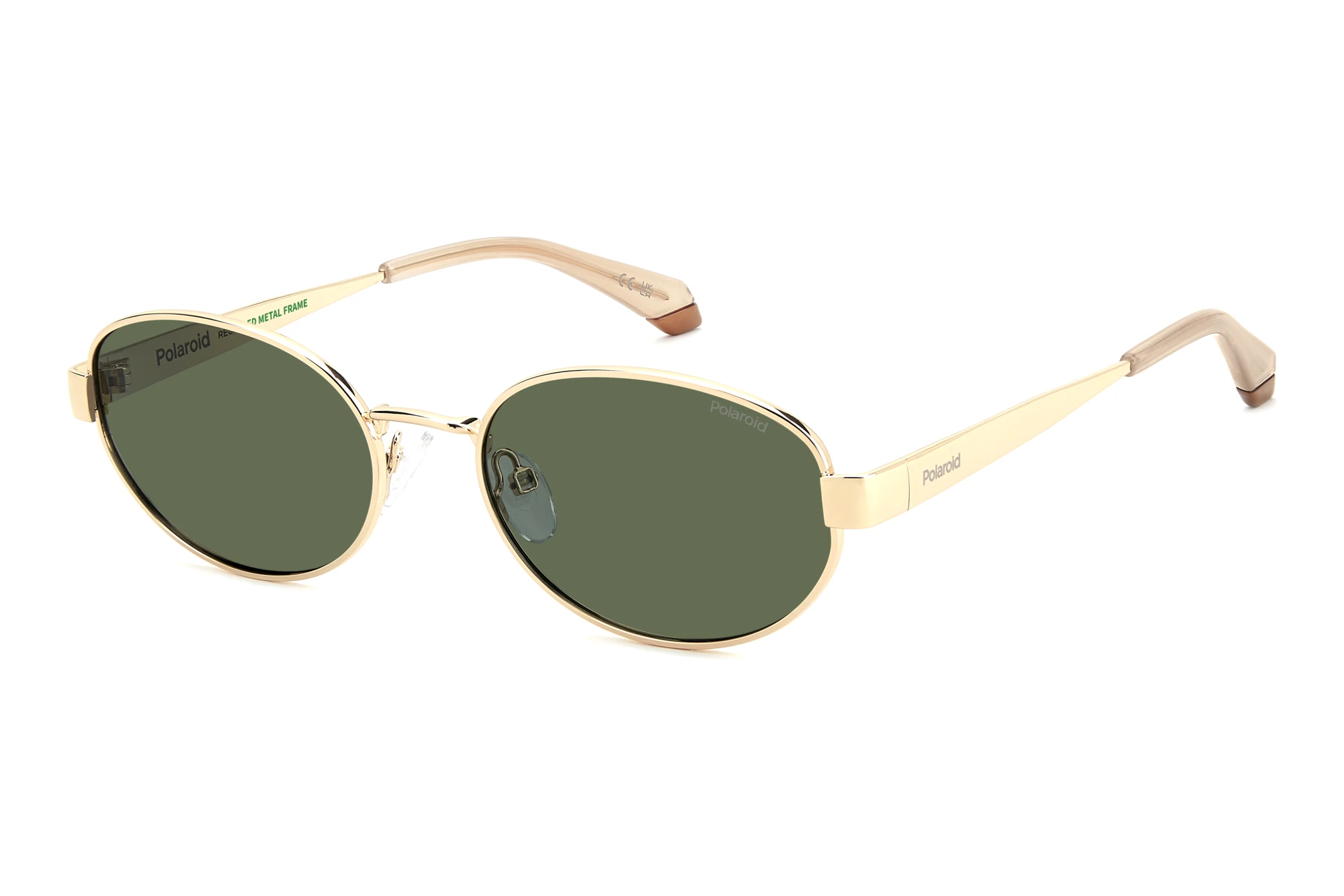 Polaroid PLD 6254/S/X 000/UC GREEN POLARIZEDROSE GOLD Polaroid PLD 6254/S/X 000/UC GREEN POLARIZEDROSE GOLD