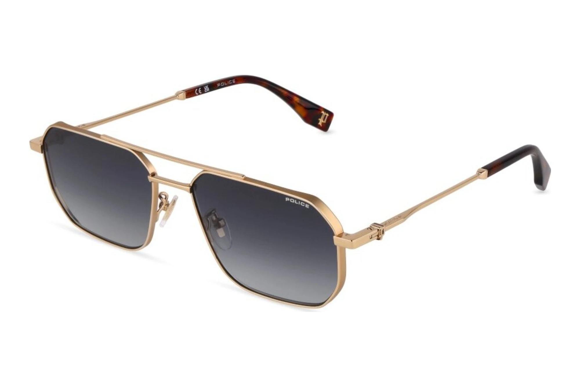 Police SPLU74 0349 SMOKE GRADIENT SMOKESHINY ROSE GOLD WITH SANDBLASTED/SATIN / Police SPLU74 0349 SMOKE GRADIENT SMOKESHINY ROSE GOLD WITH SANDBLASTED/SATIN /