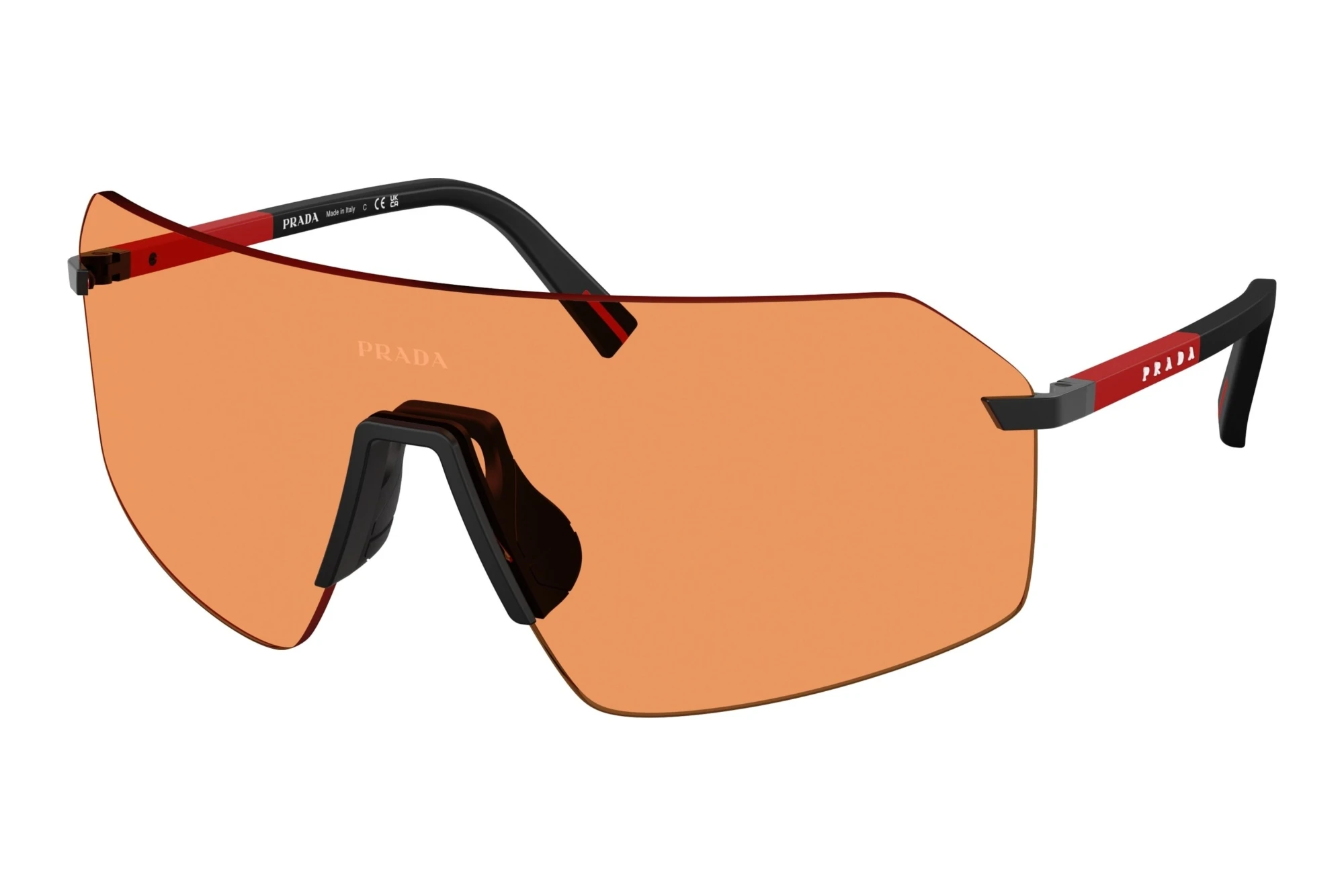 Prada Linea Rossa PS B50S 1BO90U OrangeBlack Prada Linea Rossa PS B50S 1BO90U OrangeBlack
