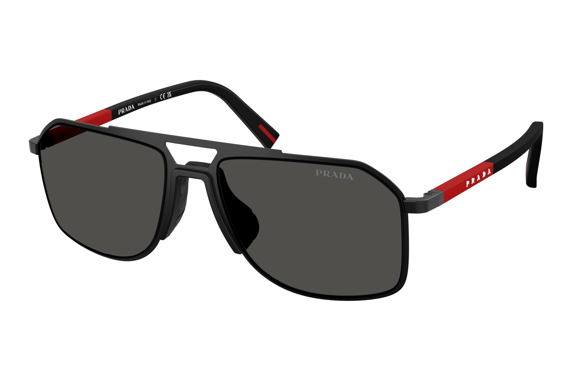 Prada Linea Rossa PS B51S 1BO06F Dark GreyMatte Black Prada Linea Rossa PS B51S 1BO06F Dark GreyMatte Black