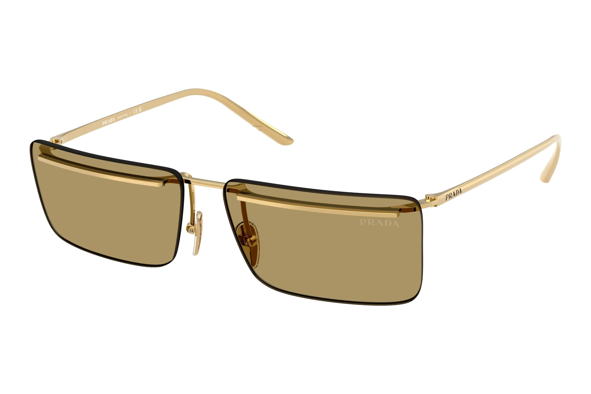 Prada PR C53S 5AK70G Green OliveGold Prada PR C53S 5AK70G Green OliveGold