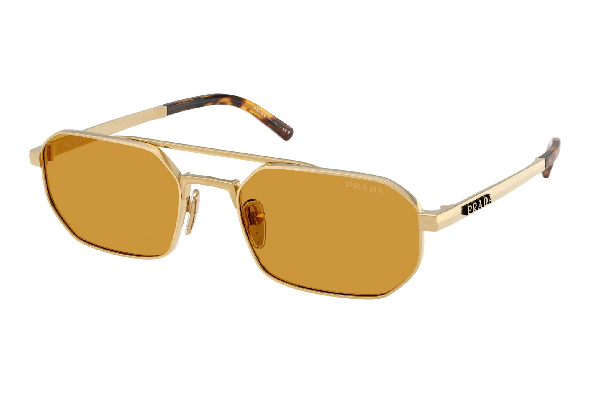 Prada PR D53S 24J50P Dark HoneySatin Gold Prada PR D53S 24J50P Dark HoneySatin Gold