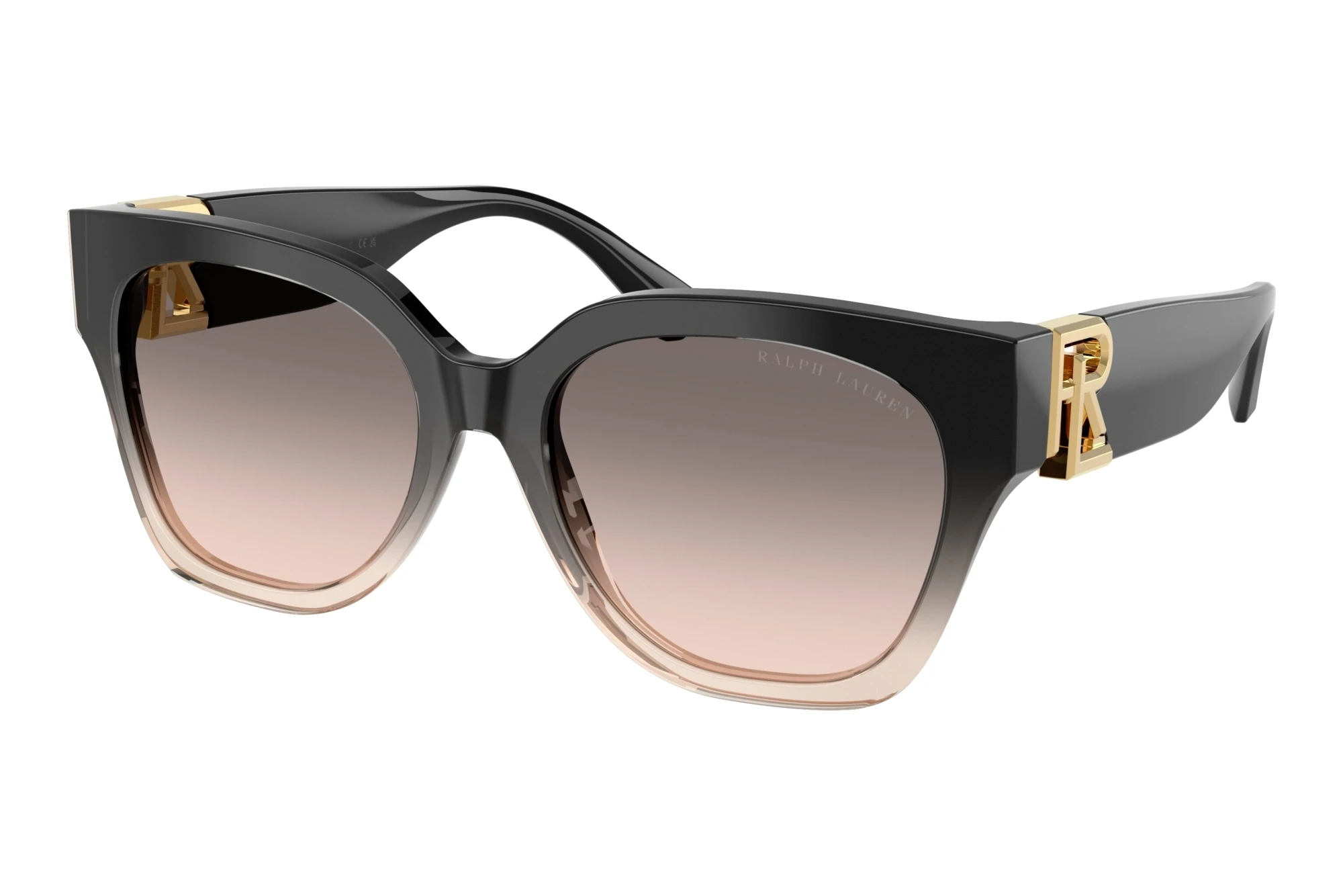 Ralph Lauren RL8221 60223B Pink Gradient GreyShiny Grad Black/Transp Beige Ralph Lauren RL8221 60223B Pink Gradient GreyShiny Grad Black/Transp Beige