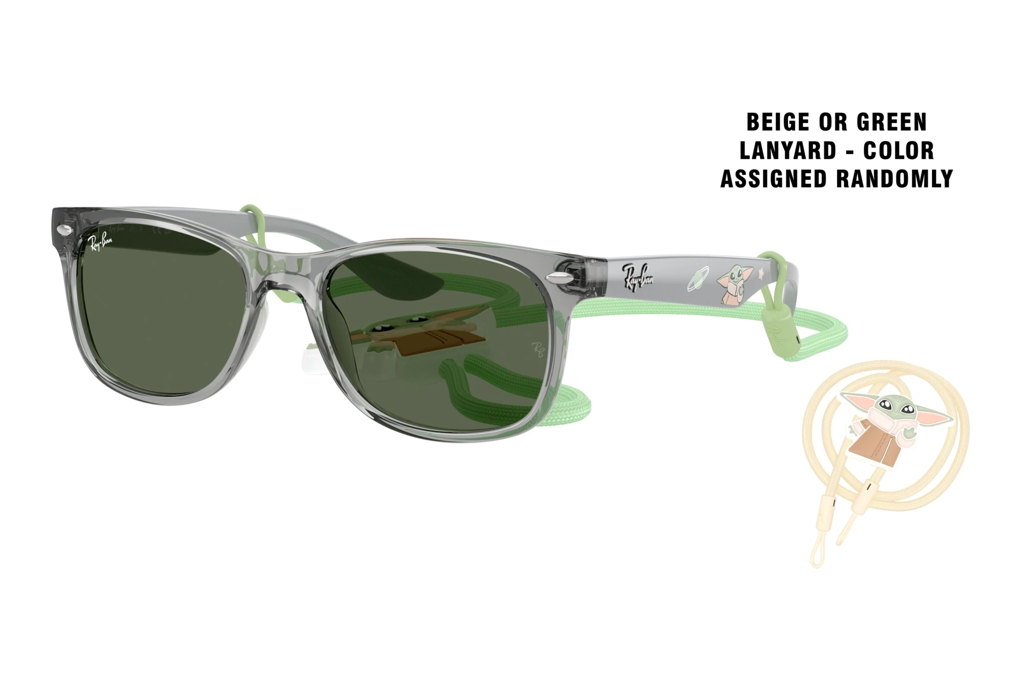 Ray-Ban Kids RJ9052S 722871 Dark GreenTransparent Grey Ray-Ban Kids RJ9052S 722871 Dark GreenTransparent Grey