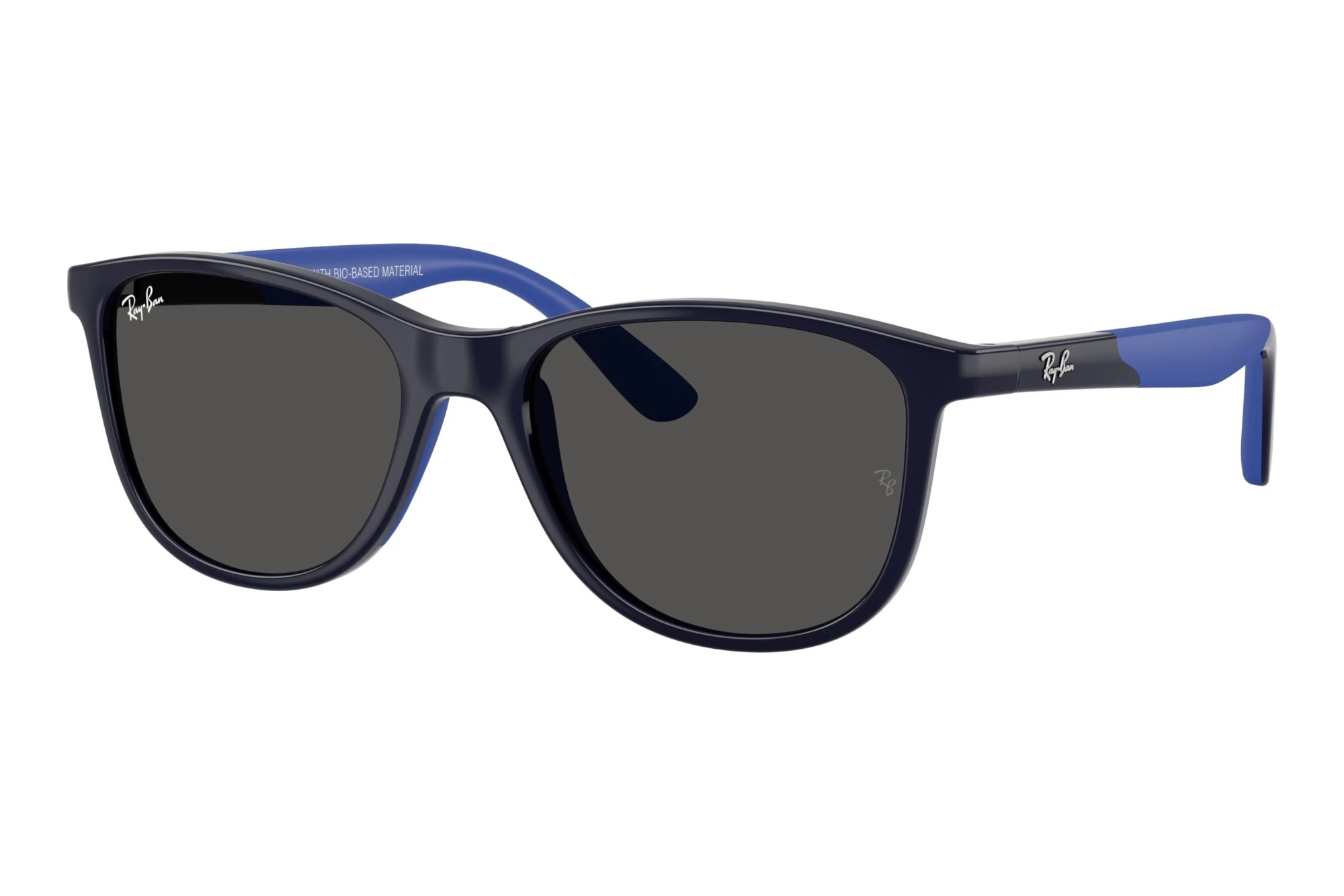 Ray-Ban Kids RJ9077S 723087 Dark GreyDark Blue & Rubber Blue Ray-Ban Kids RJ9077S 723087 Dark GreyDark Blue & Rubber Blue
